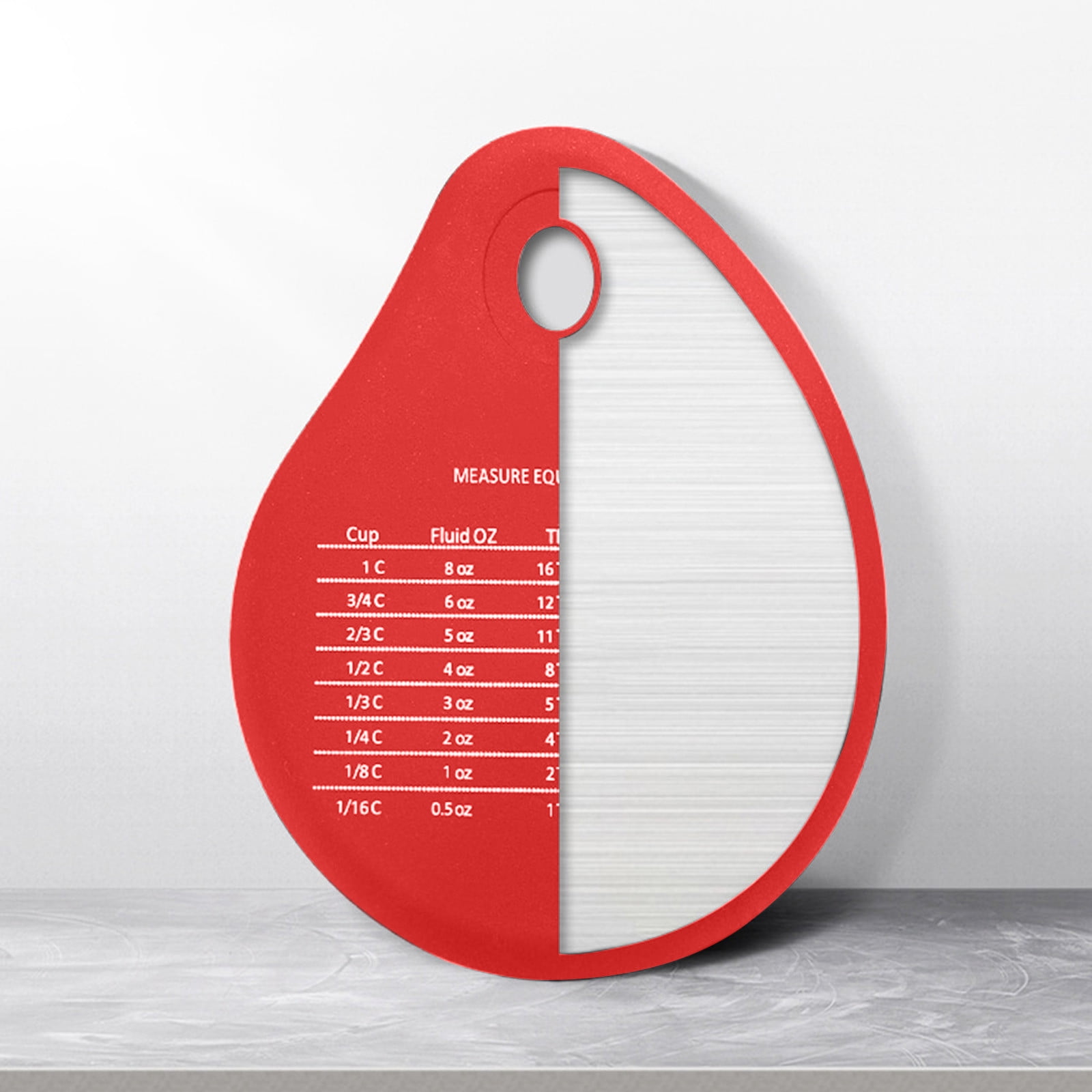 JWDX Peeler Clearance! Chief Stainless Steel Scraper Memo Scraper Cut Dough Silicone Scraper Blade, Kitchen Peeler Promotion Include 1×Noodle Cutter Red - Image 6