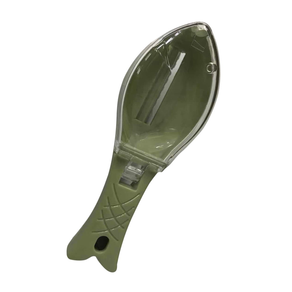 JWDX Peeler Clearance! New Practical Fish Scale Remover Scaler Scraper Cleaner Kitchen Tool Peeler , Kitchen Peeler Promotion Include A Fish Scaler Green - Image 1