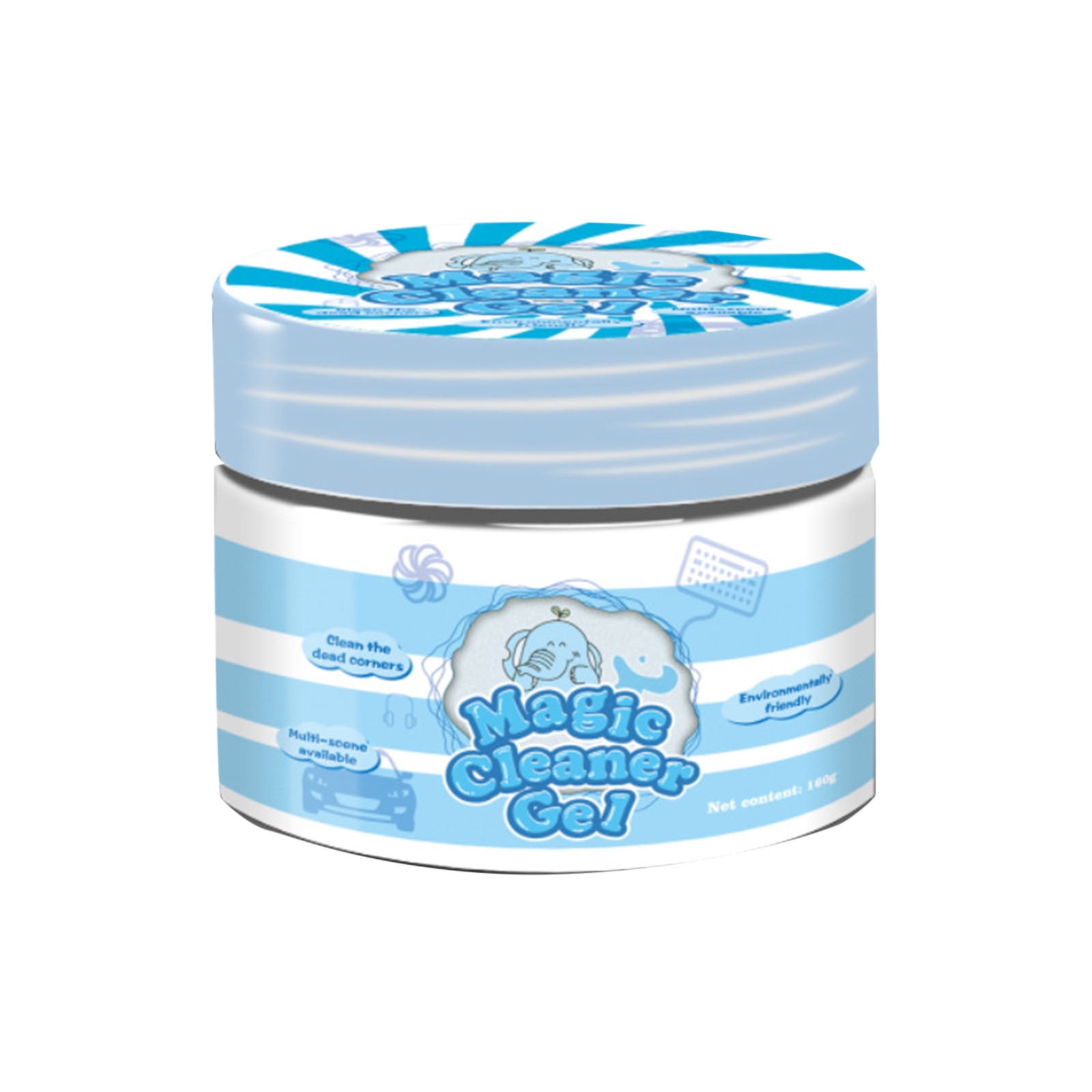 JWDX Cleaning Agents Clearance! Cleaning Gel for Car Detailing Auto Cleaning Auto Detailing Gel Detail Tools Car Interior Cleaner Universal Dust Removal Gel Vent Cleaner Keyboard Cleaner Blue - Image 1