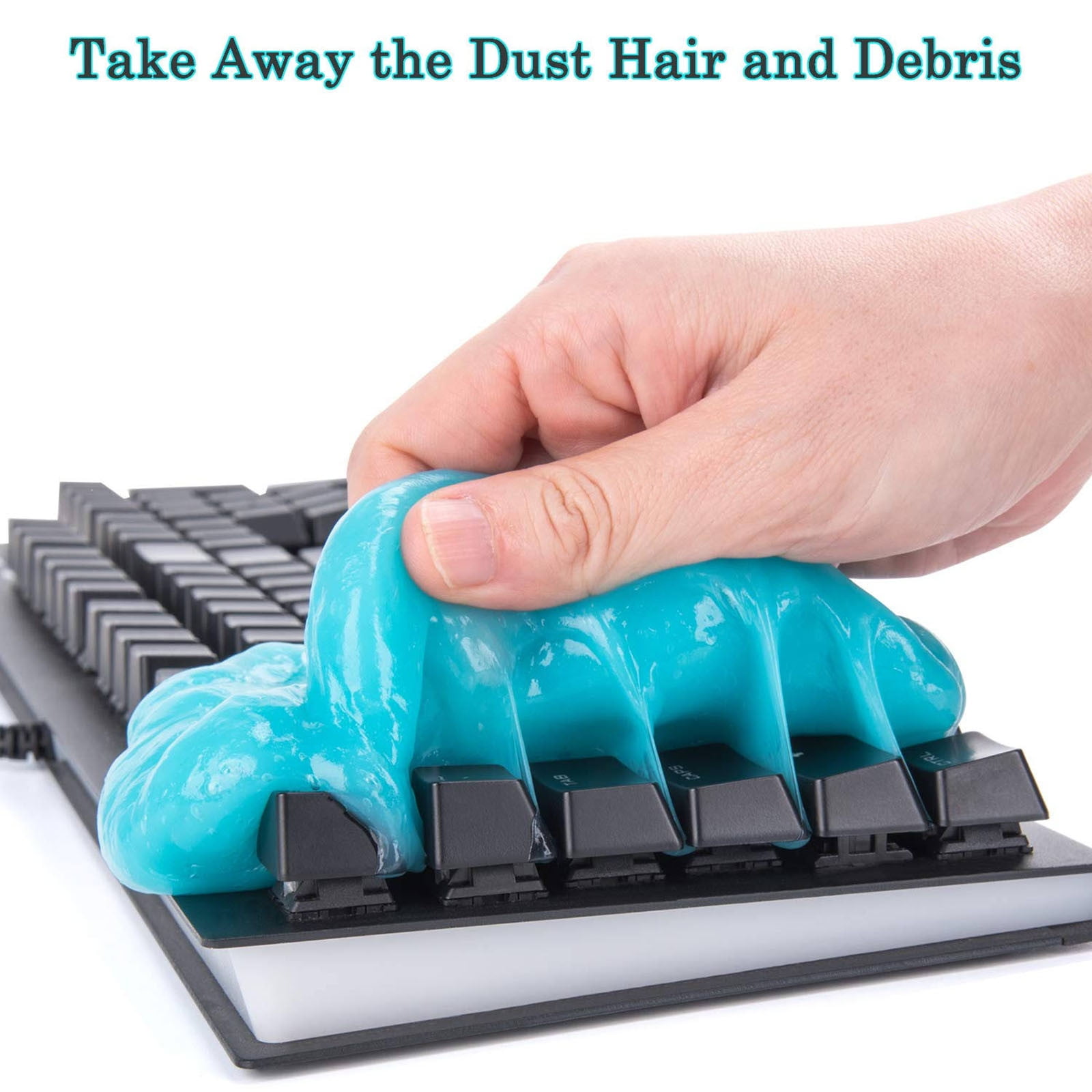JWDX Cleaning Agents Clearance! Cleaning Gel for Car Detailing Auto Cleaning Auto Detailing Gel Detail Tools Car Interior Cleaner Universal Dust Removal Gel Vent Cleaner Keyboard Cleaner Blue - Image 5