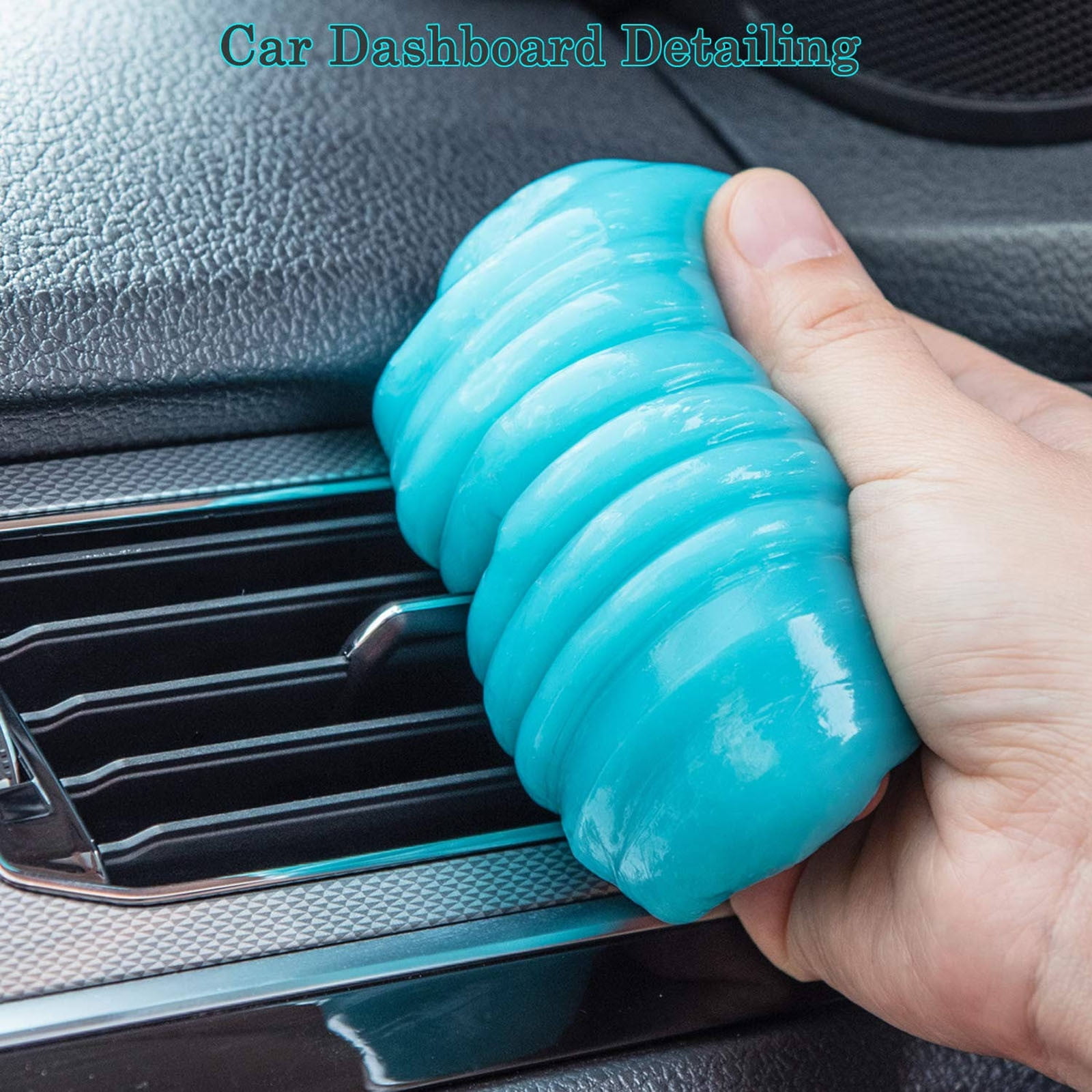 JWDX Cleaning Agents Clearance! Cleaning Gel for Car Detailing Auto Cleaning Auto Detailing Gel Detail Tools Car Interior Cleaner Universal Dust Removal Gel Vent Cleaner Keyboard Cleaner Blue - Image 6