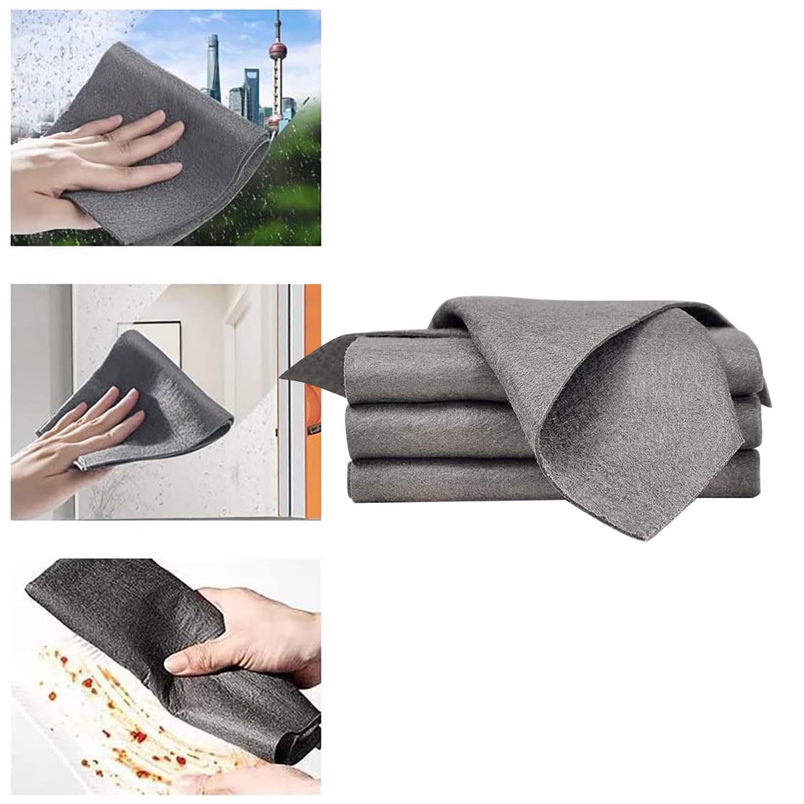 JWDX Wipes Clearance! Cleaning Cloth Microfiber Cleaning Cloth Reusable Microfiber Glass Cleaning Cloth Multipurpose Microfiber Towels for Kitchen Glass Car Window Cleaning, Include 3 Rags GY1A - Image 2
