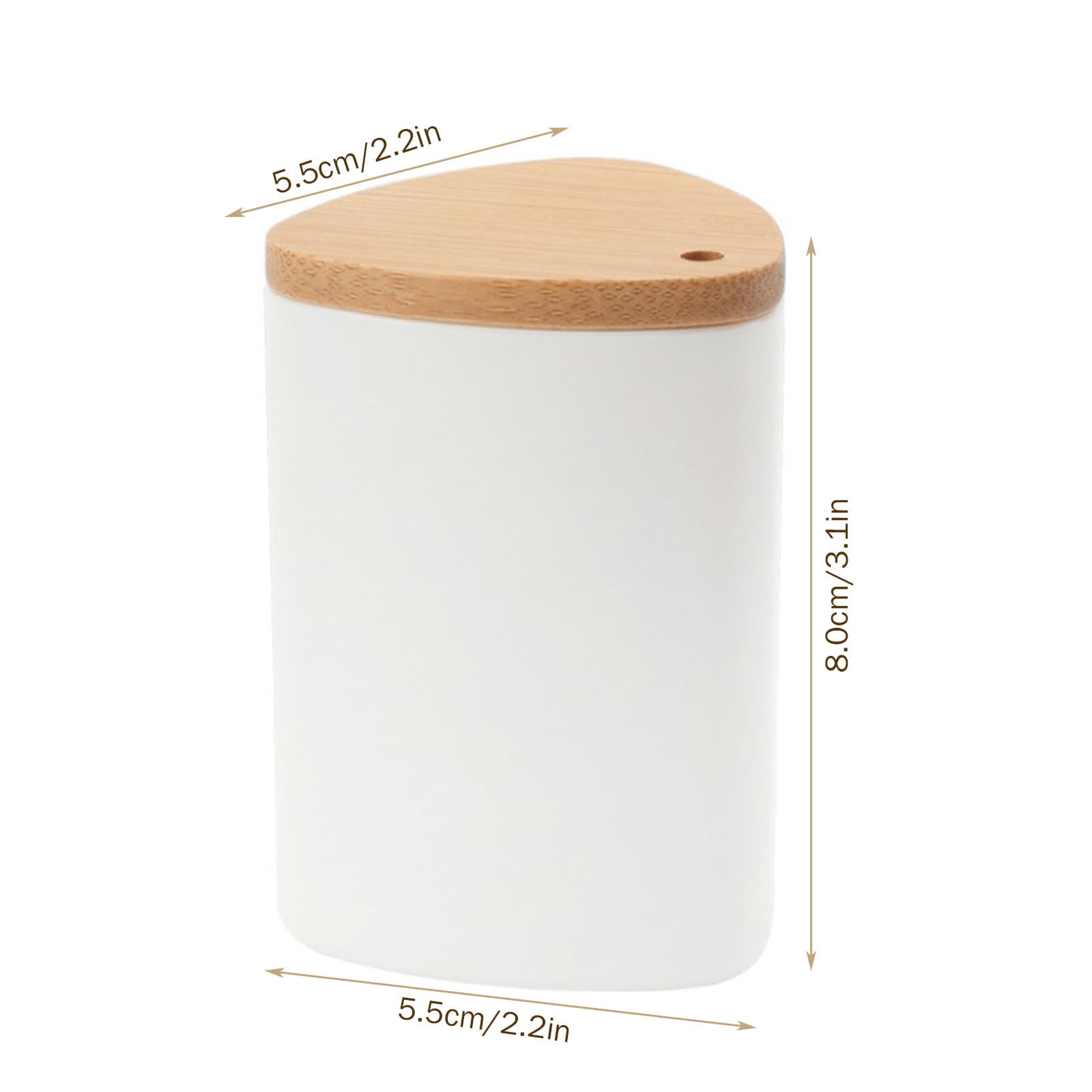 JWDX Storage Containers Clearance! Toothpick Container Toothpick Storage Box Home Hotel Simple White Toothpick Bottle Suitable for Family Restaurant Hotel, Include 1*Toothpick Box AS shown - Image 3