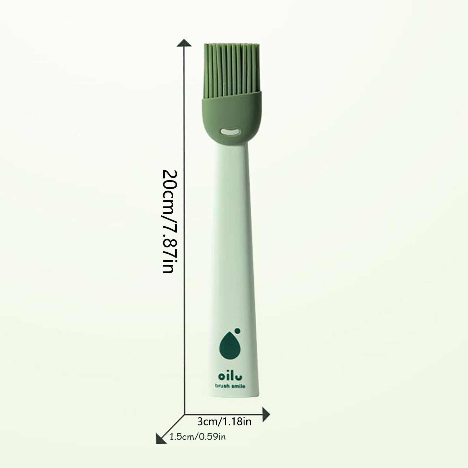 JWDX Silicone Oil Brush Clearance! Food Grade Silicone Brush Oil Brush Kitchen Pancake Oil Brush Household High Tem, Kitchen Fat Brush Promotion Include 1*Baking and Grilling Oil Brush Green - Image 4
