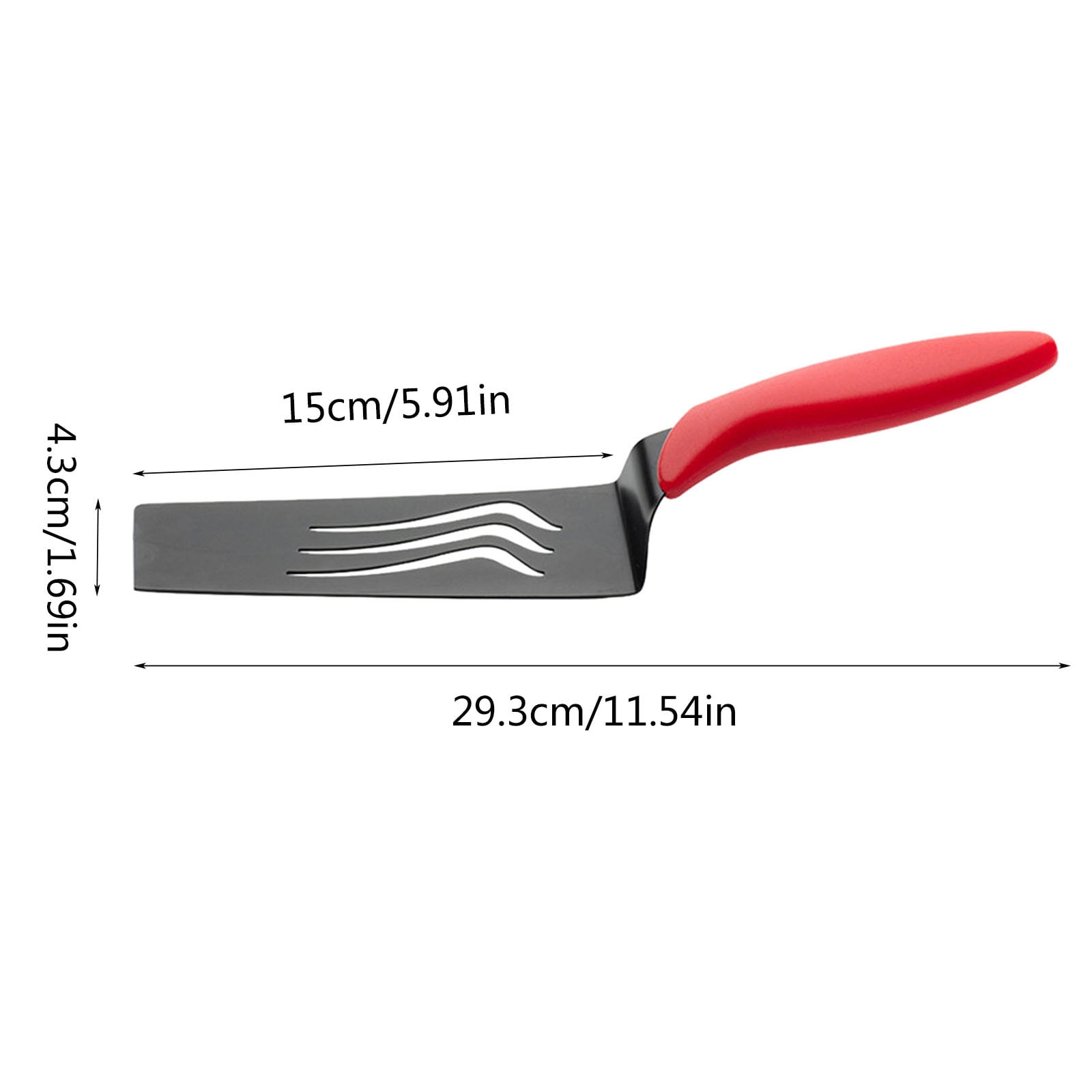 JWDX Cooking Utensils Clearance! Stainless Steel Pizza Spatula Transfer Shovel Triangle Spatula Long Dish Spatula Frying Spatula Baked Pizza Transfer Tool, Include A Pizza Peel AS shown - Image 3