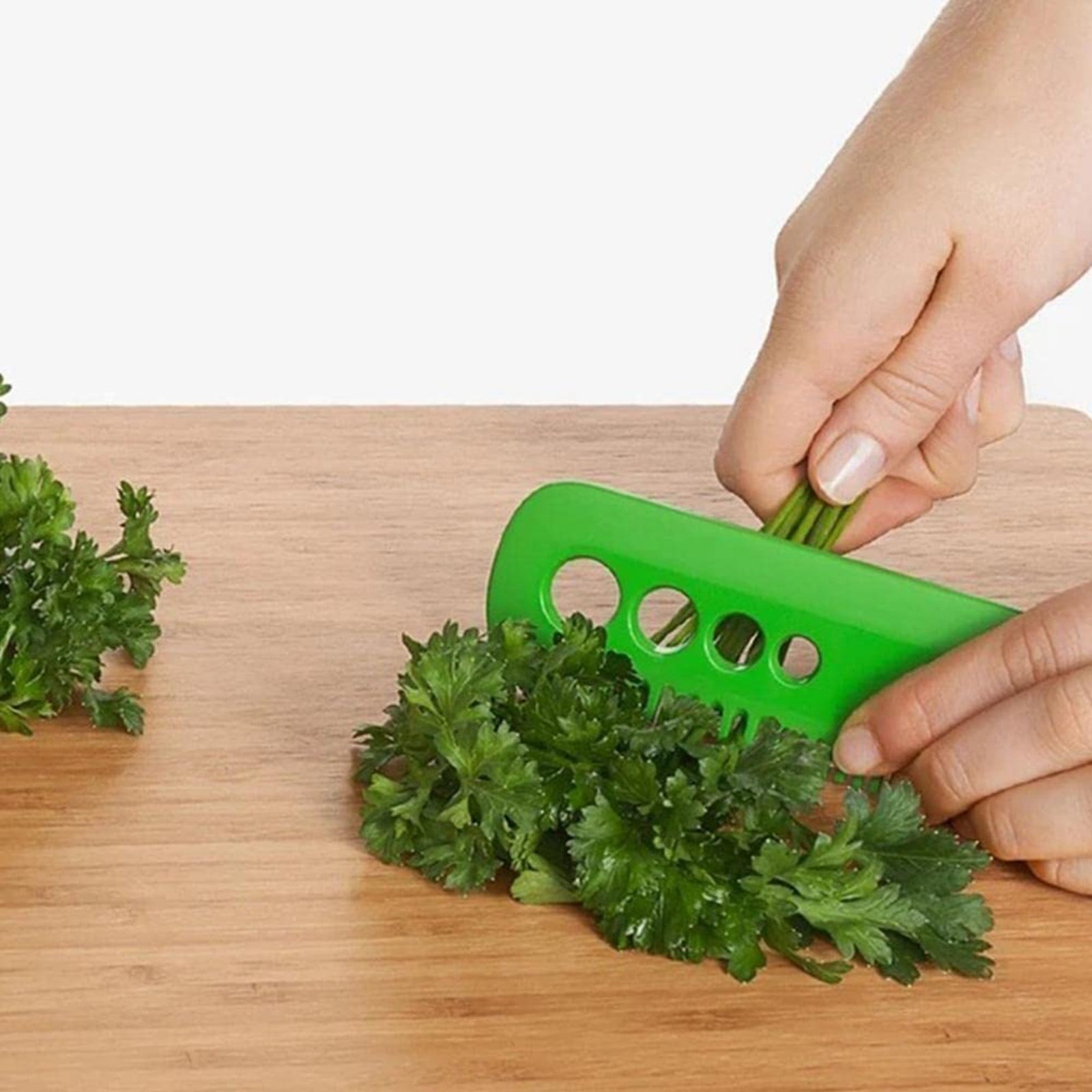 JWDX Peeler Clearance! Vegetable Leaf Peeler Herb Stripper Hand Held Leaf Stem Stripping Tool Herb Stripper, Kitchen Peeler Promotion Include 1×Multi-Function Peeling Comb Green - Image 7