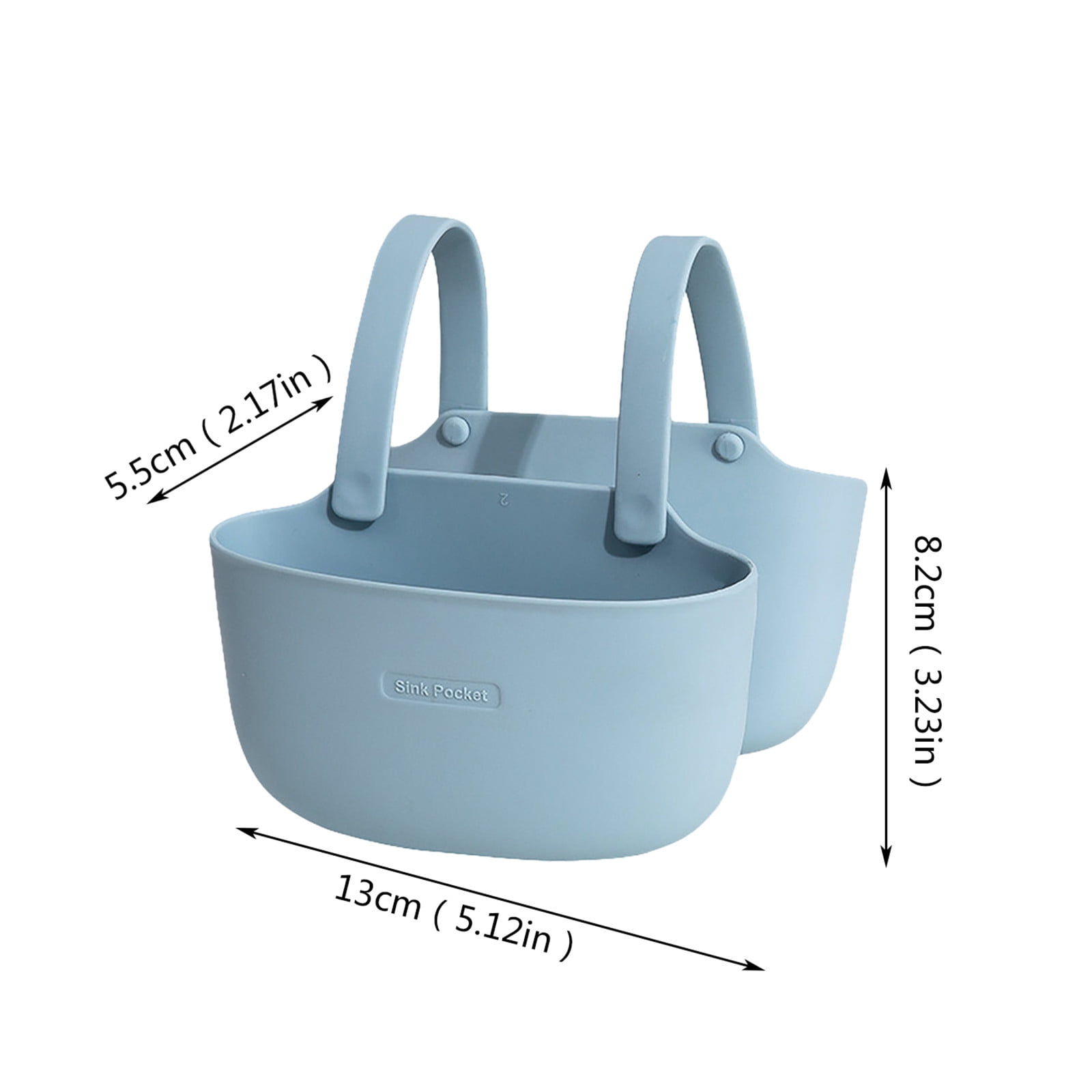 JWDX Drain Rack Clearance! Double Layer Kitchen Sink Storage Hanging Bag Home Multis Function Faucet Debris Storage, Kitchen Drain Rack Promotion Include 1Pc Drain Basket C - Image 3