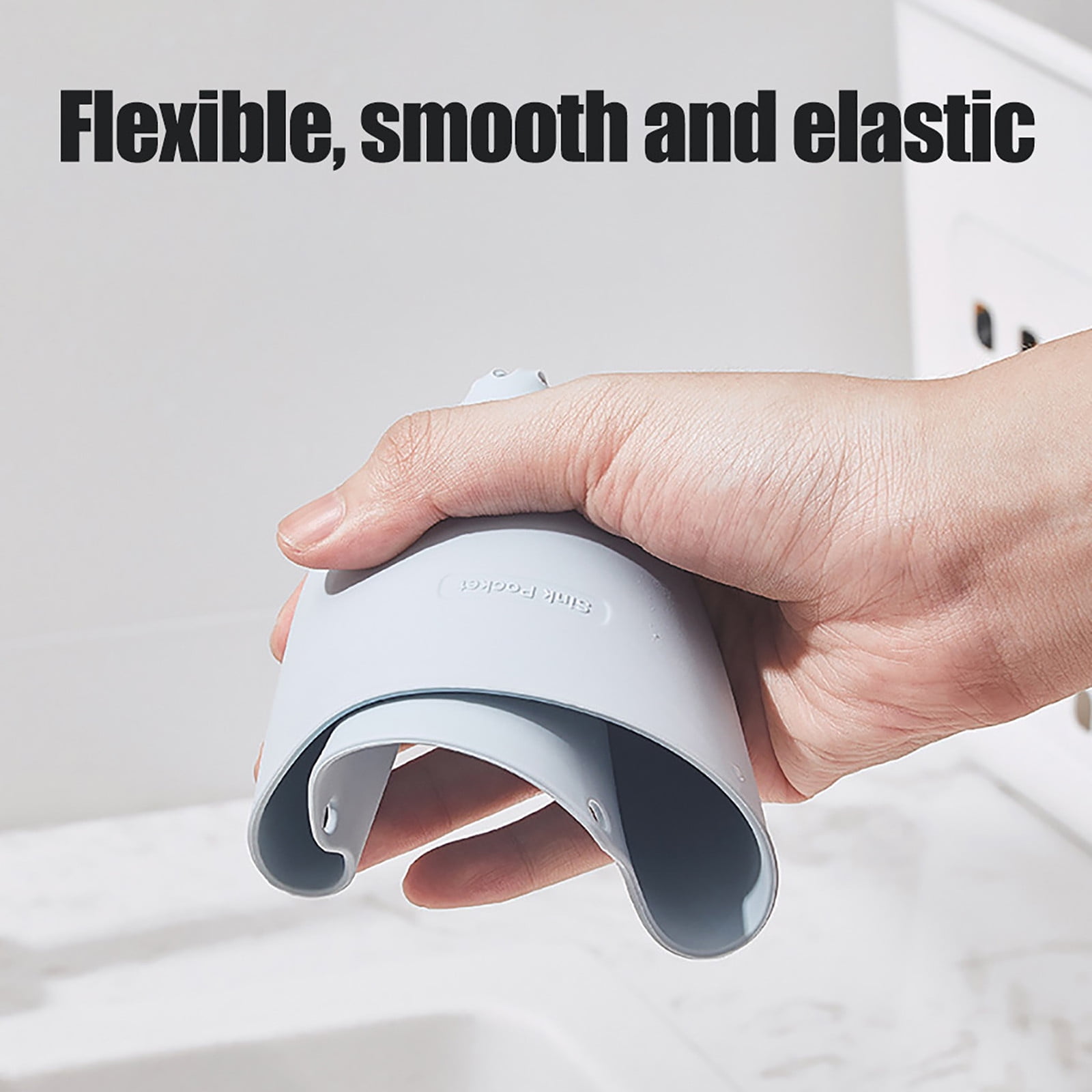 JWDX Drain Rack Clearance! Double Layer Kitchen Sink Storage Hanging Bag Home Multis Function Faucet Debris Storage, Kitchen Drain Rack Promotion Include 1Pc Drain Basket C - Image 7