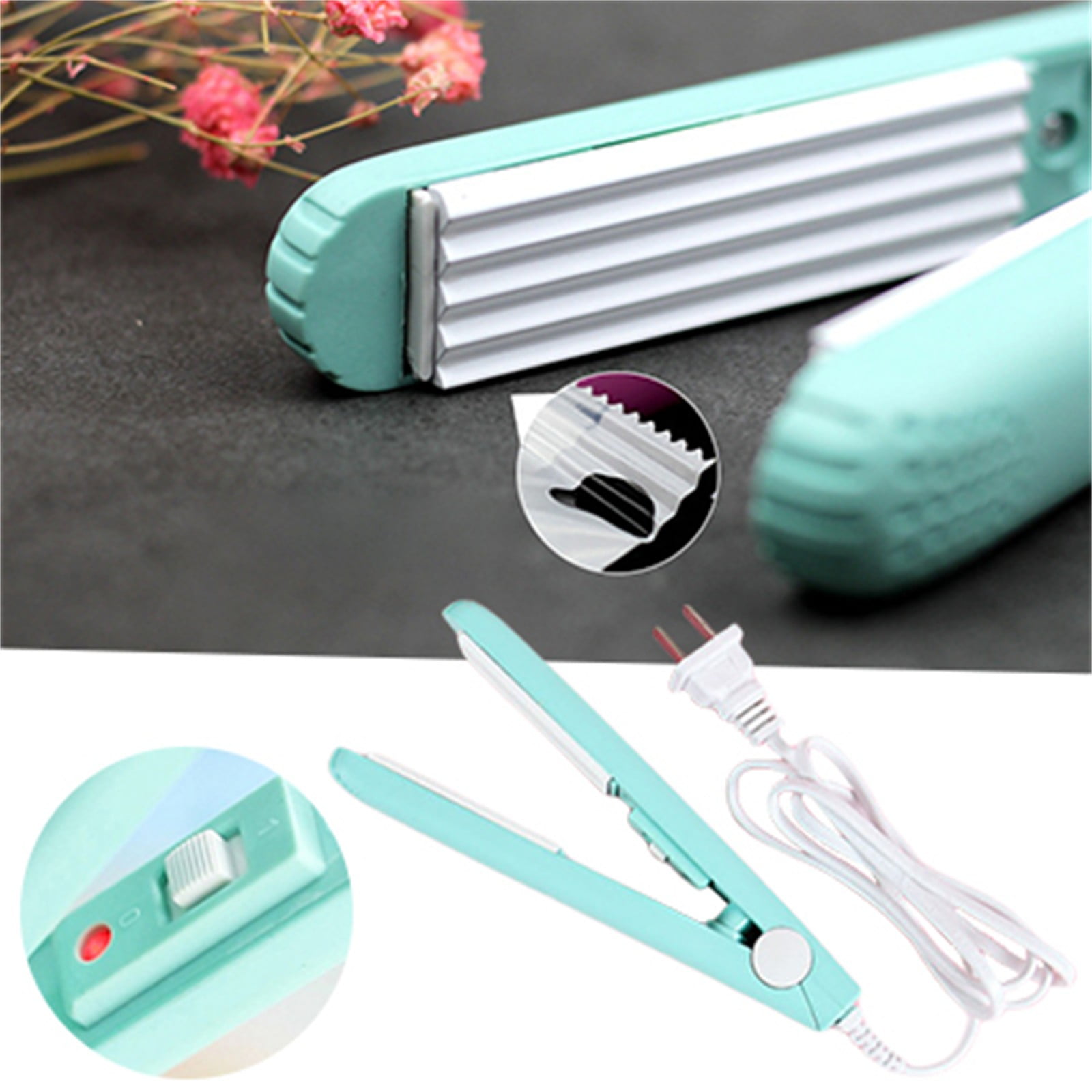 JWDX Sealing Equipment Clearance! Sealing Machine Portable Snack Plastic Bag Sealing Machine Household Hand Pressure Small Thermoplastic Sealing Machine, Include 1*Sealing Machine Blue - Image 2