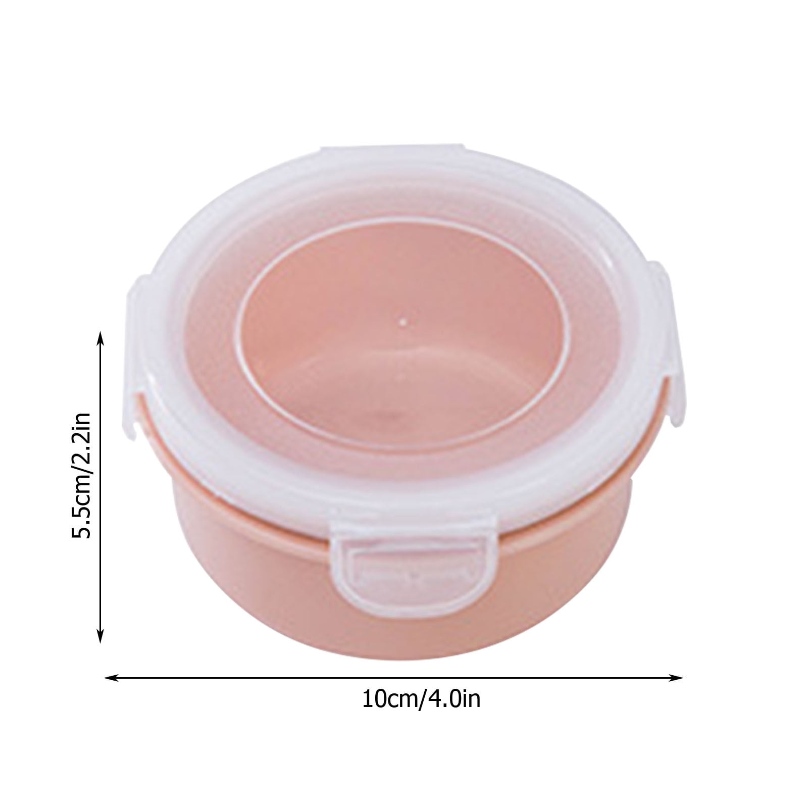 JWDX Storage Containers Clearance! Simple Refrigerator Preservation Box Small Lunch Box Kitchen Lunch Box Plastic Storage Box Sealed Box for Lunch Kitchen Arrangement, Include 1* Bento Box C - Image 3