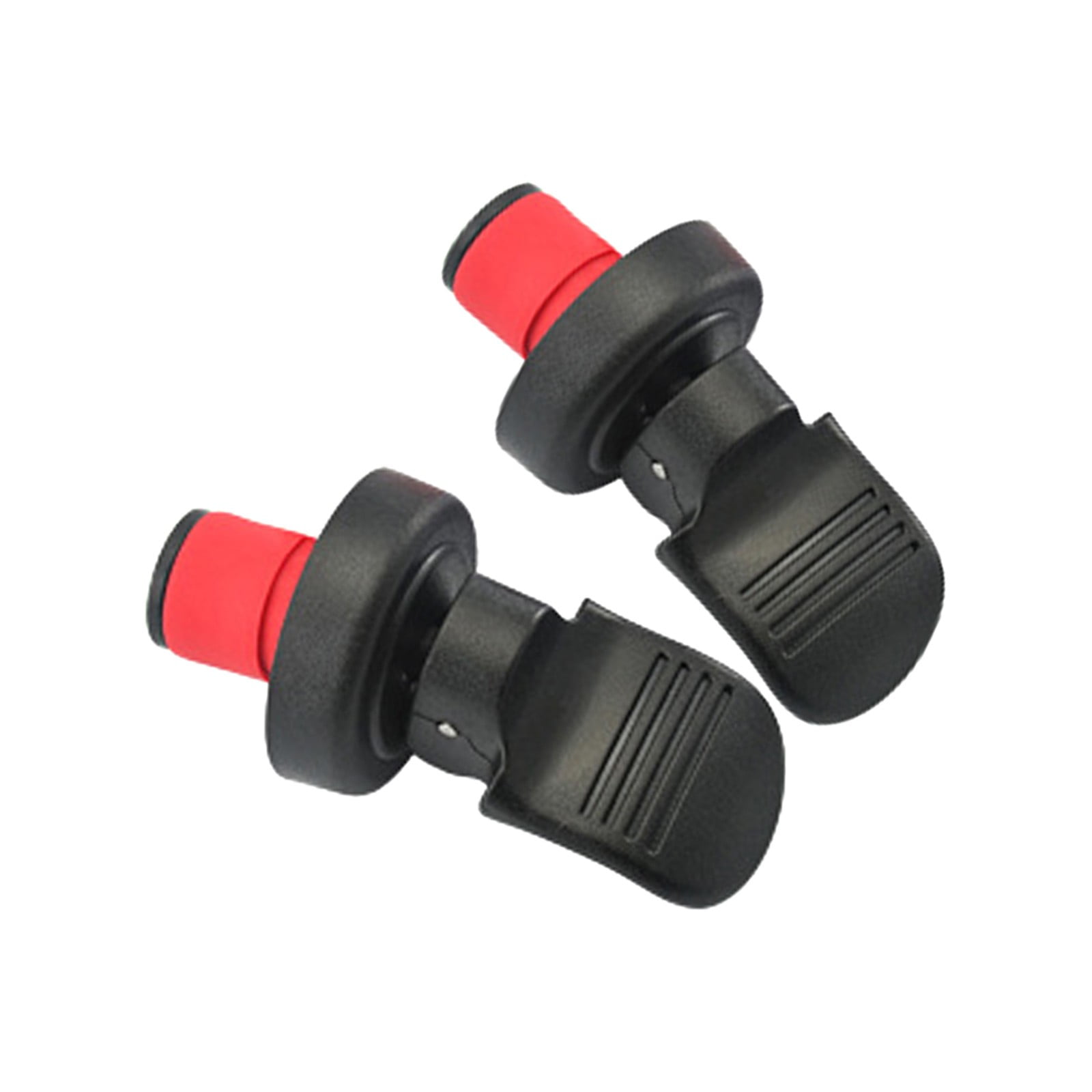 JWDX Wine Stopper Clearance! Wine Bottle Stopper Bar Hand Press Sealing Stop Cap Beers Cork Plug Seal Lids Suction Fresh Keeping Stopper Manually Press Down, Include 2Pcs Black Creative Wine Stoppers Black - Image 1