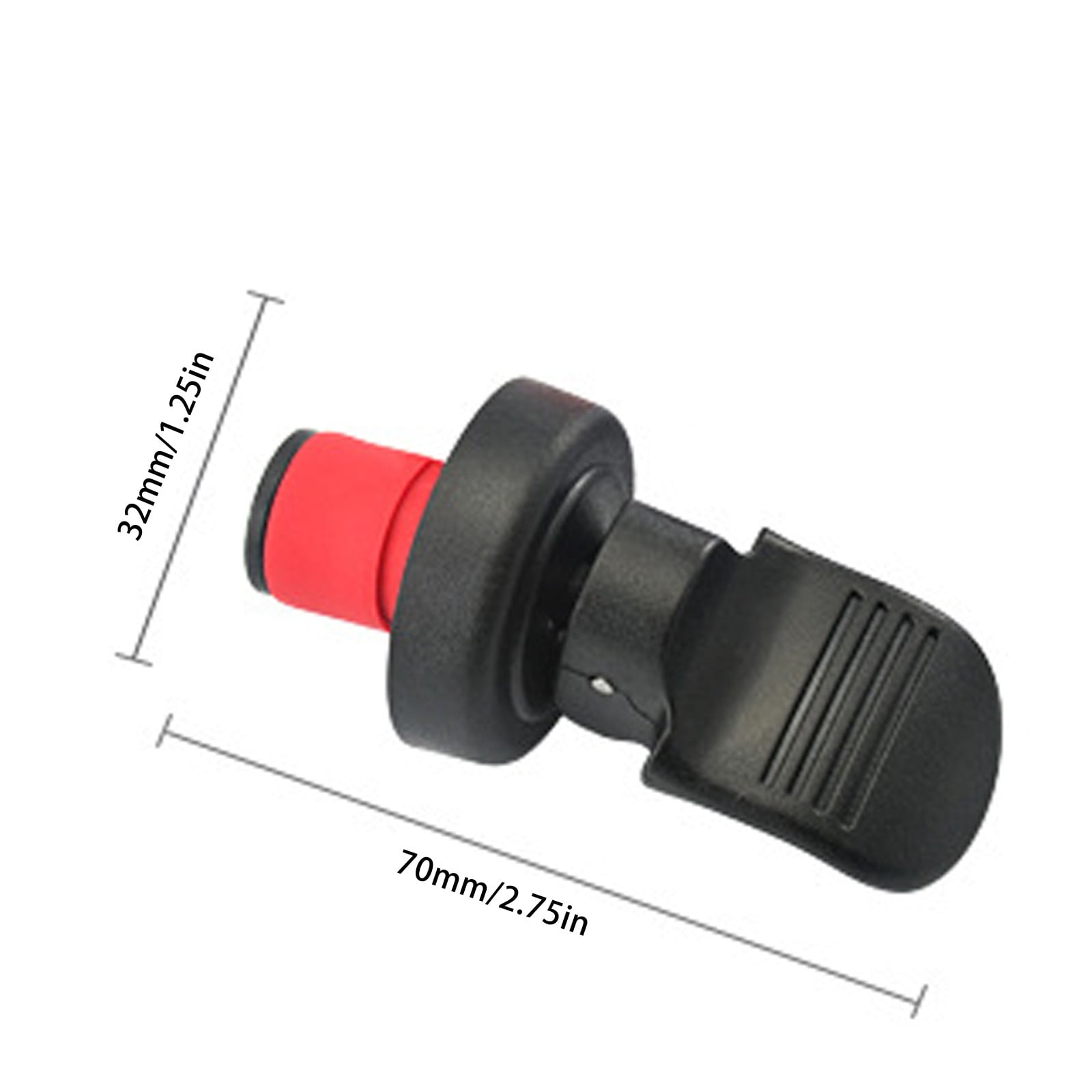 JWDX Wine Stopper Clearance! Wine Bottle Stopper Bar Hand Press Sealing Stop Cap Beers Cork Plug Seal Lids Suction Fresh Keeping Stopper Manually Press Down, Include 2Pcs Black Creative Wine Stoppers Black - Image 3