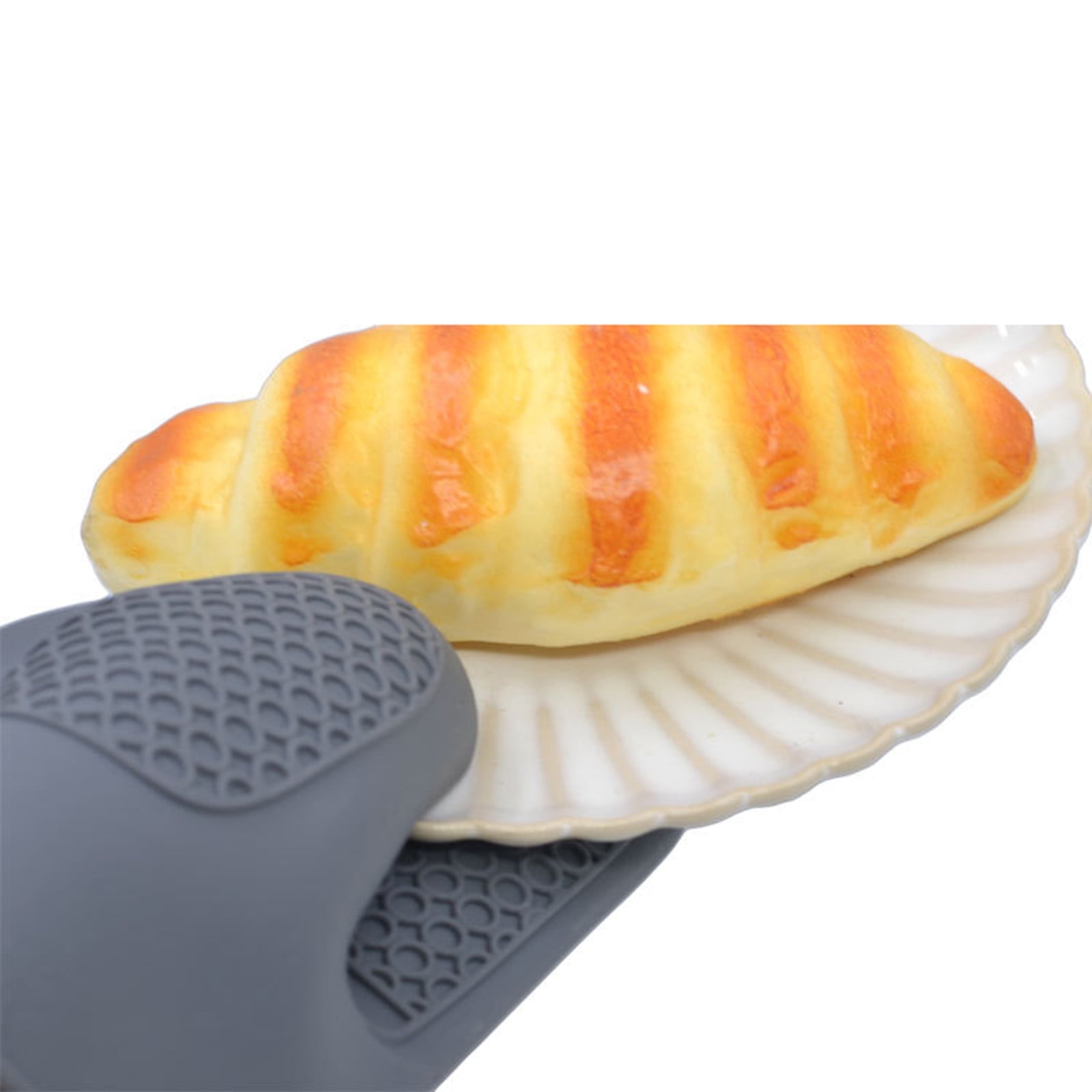 JWDX Oven Mitts Clearance! Mini Silicone Oven Mitts Set Oven Mitts Heat Insulation Oven Gloves for Kitchen Cooking and Baking Protecting Fingers Mini Oven Hand Clips, Include 1Pc Silicone Gloves A - Image 4