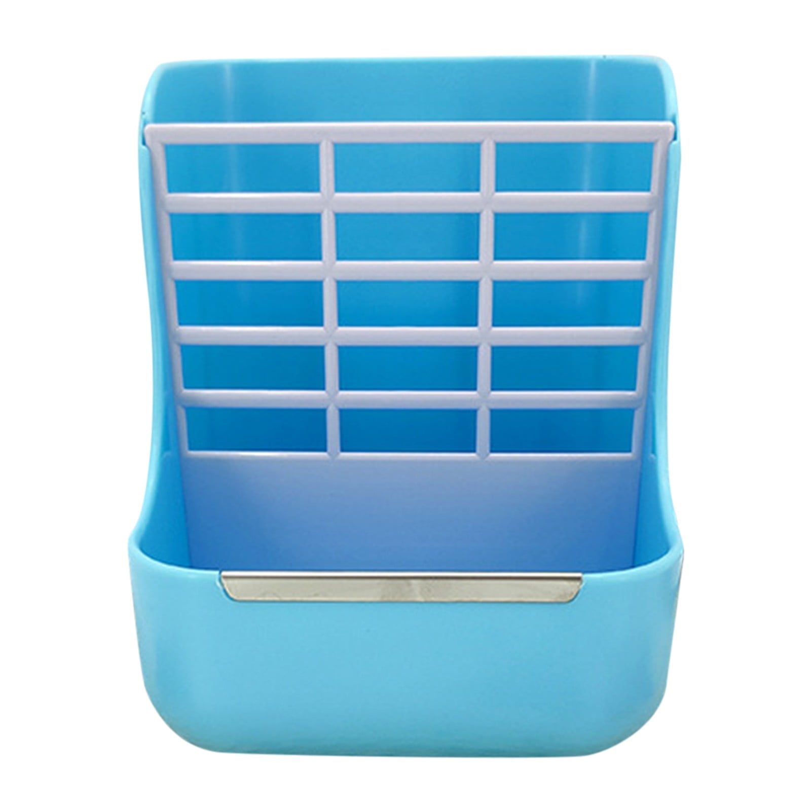 JWDX Rack Clearance! 2 in 1 Food Hay Feeder for Rabbit Indoor Hay Feeder for Rabbit Feeder Bowls Use for Grass Food, Wire Shelving Promotion Include 1Pc Storage Rack Blue - Image 1