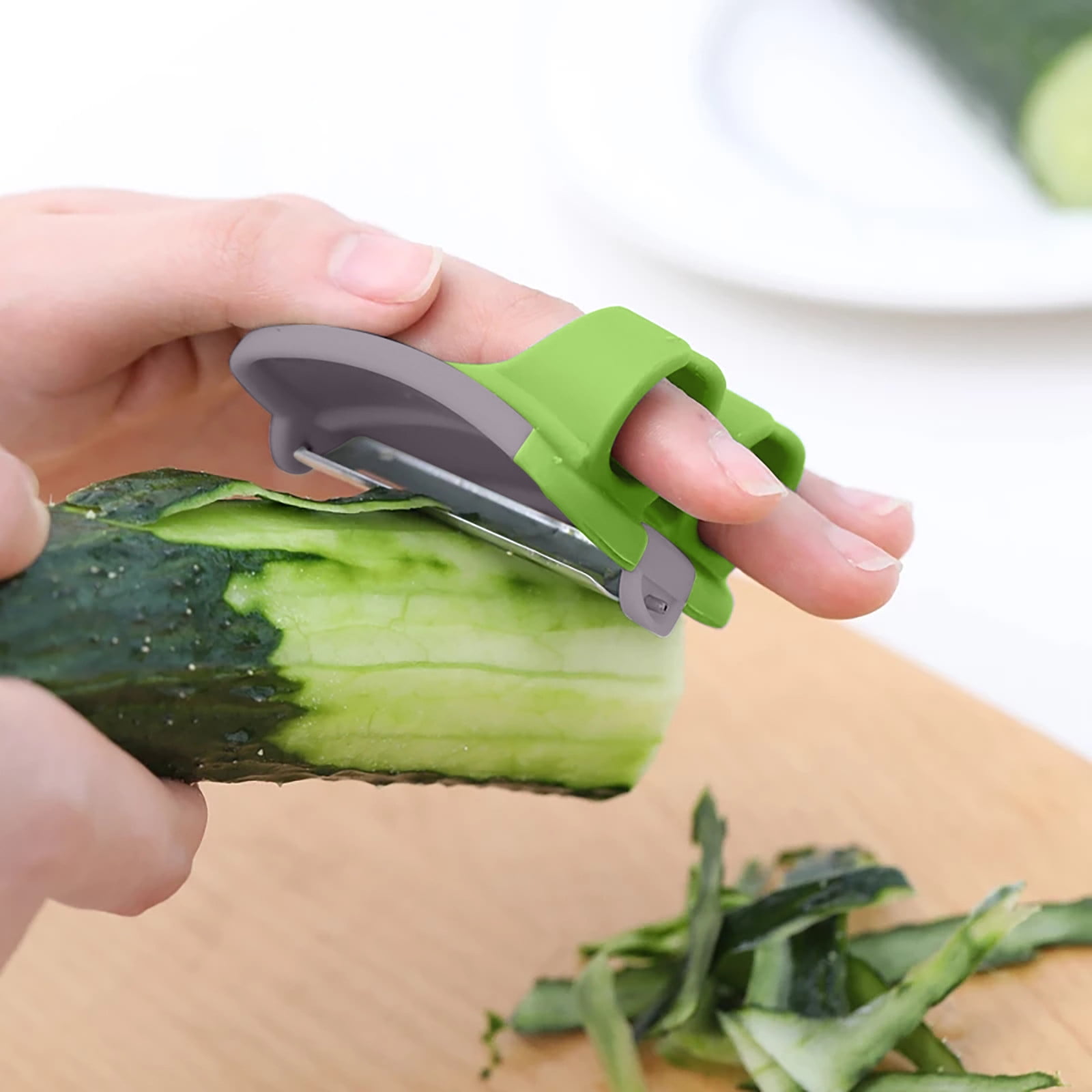 JWDX Peeler Clearance! Vegetable Peeler Simple Kitchen Planer Peel Peeler Potato Carrot Grating Machine Fruit Knife Pear Chopped, Kitchen Peeler Promotion Include 1Pc Peeler AS shown - Image 7