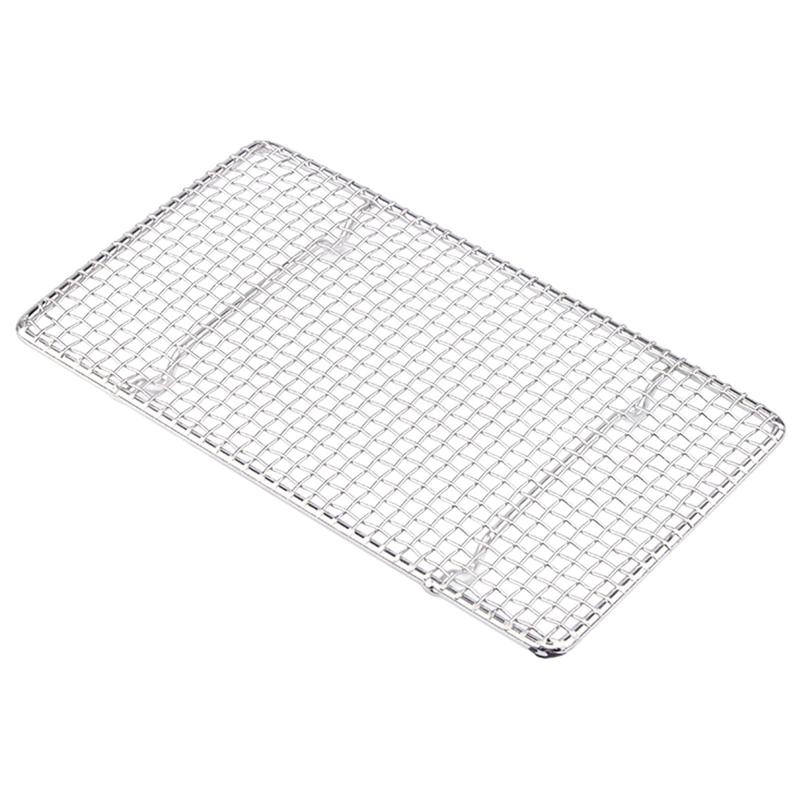 JWDX Barbecue Grill Clearance! Outdoor Home Cooking Stainless Steel Barbecue Rectangular Semicircular Multi Shape Multi Size Storage Barbecue Net, Tempura Fried Food Net Rack Japanese Cuisine S6-E - Image 1