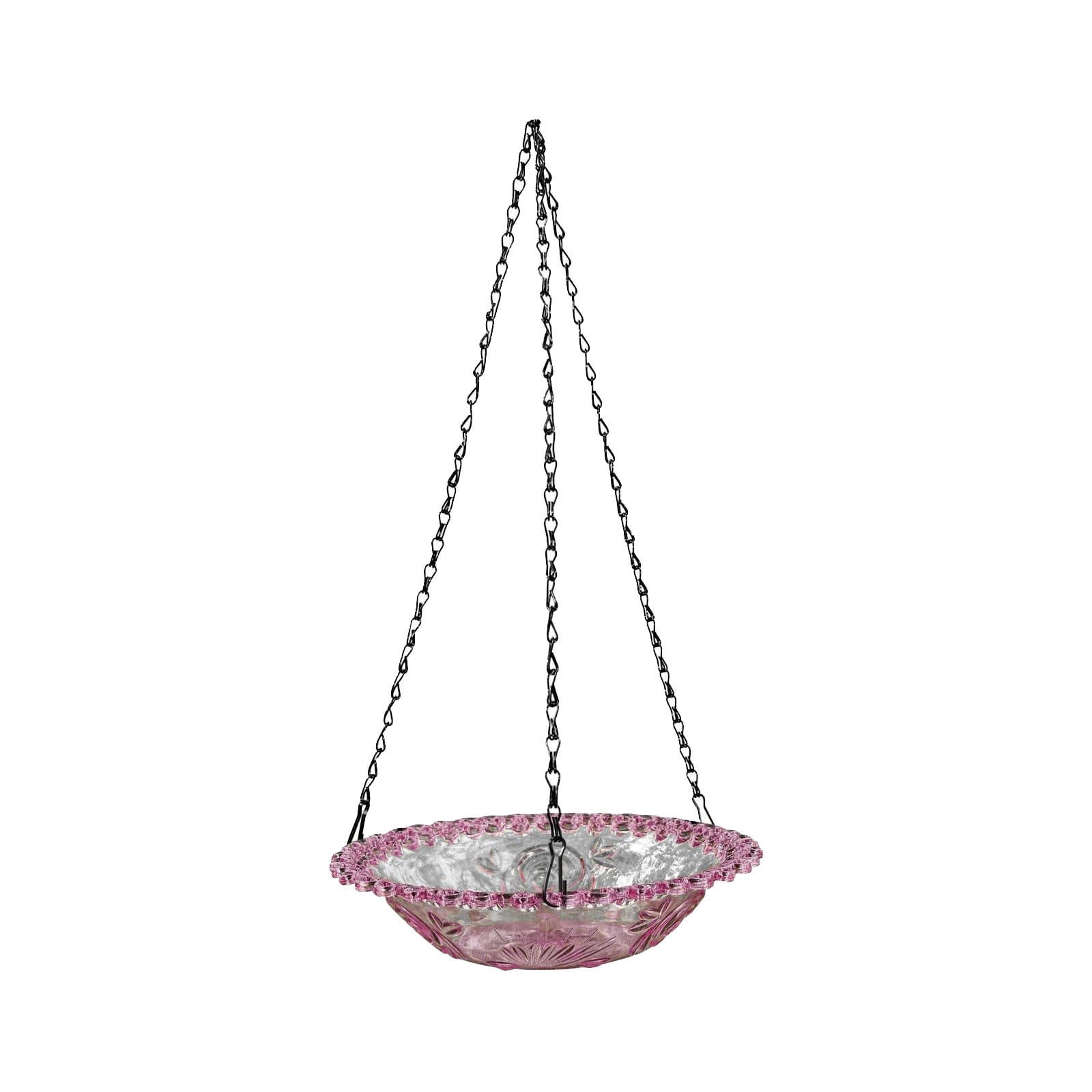 JWDX Bird Feeders for Outdoors Clearance! Hanging Bird Bath Plastic Bird Bath Plate Hanging Tray for Outdoors Hanging Bird Water or Bird Seed Hanging Bird Feeder for Outdoors Bird Bath Bowl S4-Purple - Image 1