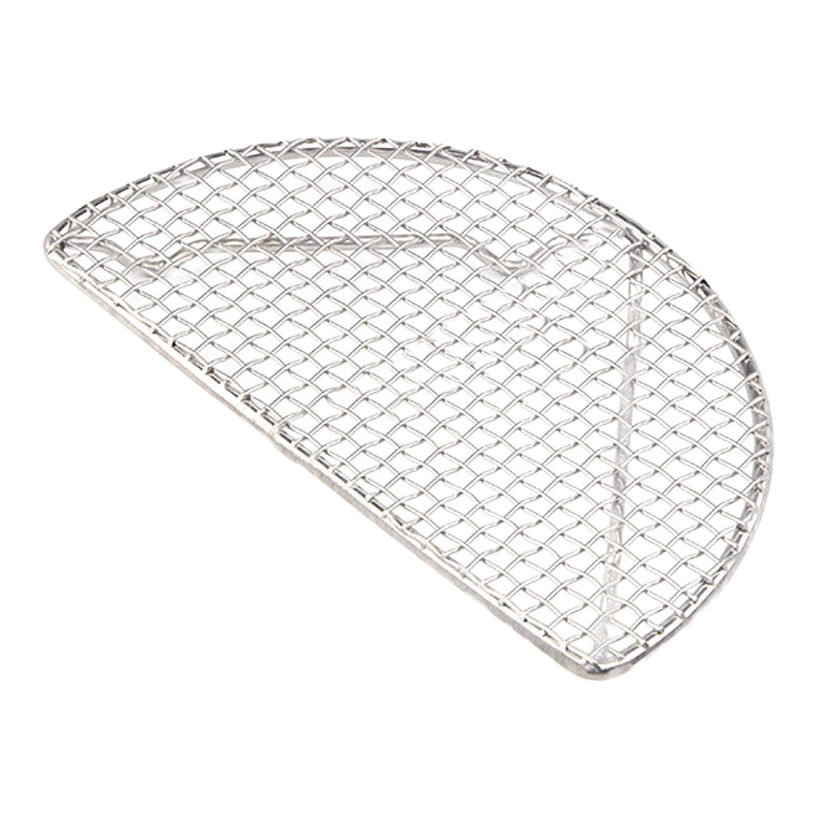 JWDX Peeler Clearance! Outdoor Home Cooking Stainless Steel Barbecue Rectangular Semicircular Multi Shape Multi Size Storage Barbecue Net, Kitchen Peeler Promotion Include Barbecue Grill AS shown - Image 1