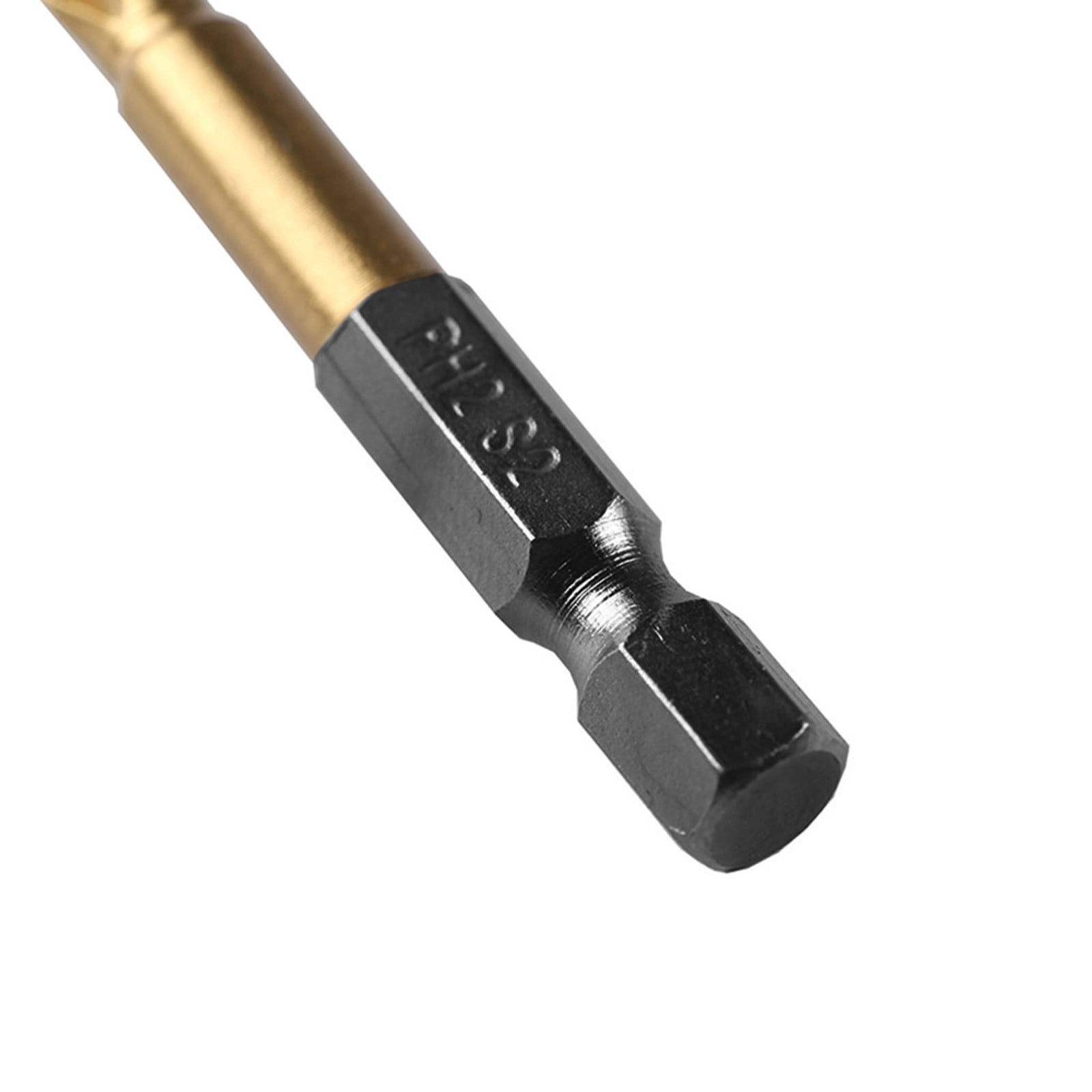 JWDX Drill Bits and Accessories Clearance! Titanium-Plated Non-Slip Cross Bit S2 5-Pack, 5Pcs 1/4 Hex Shank Magnetic Non-Slip Ph2 Phillips Cross Head Screwdriver Bit, include 5X Screwdriver A - Image 6