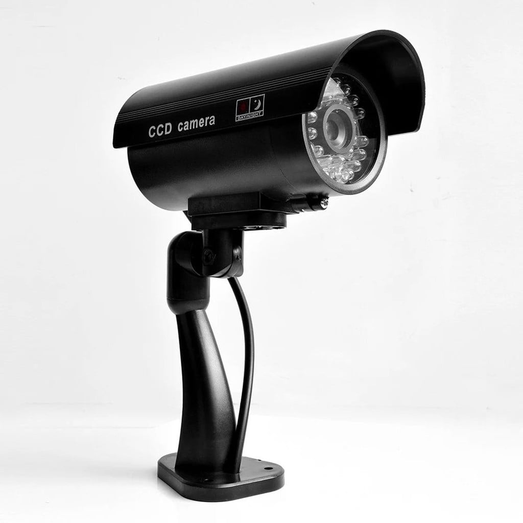 JWDX Office and Craft and Stationery Clearance! Fake Camera Simulation Waterproof Security Cctv Surveillance Camera, Surveillance Camera Cctv Camera Dummy Office and Stationery, include 1X Camera Black - Image 2