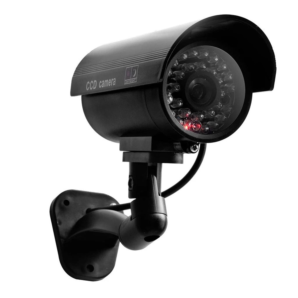 JWDX Office and Craft and Stationery Clearance! Fake Camera Simulation Waterproof Security Cctv Surveillance Camera, Surveillance Camera Cctv Camera Dummy Office and Stationery, include 1X Camera Black - Image 5