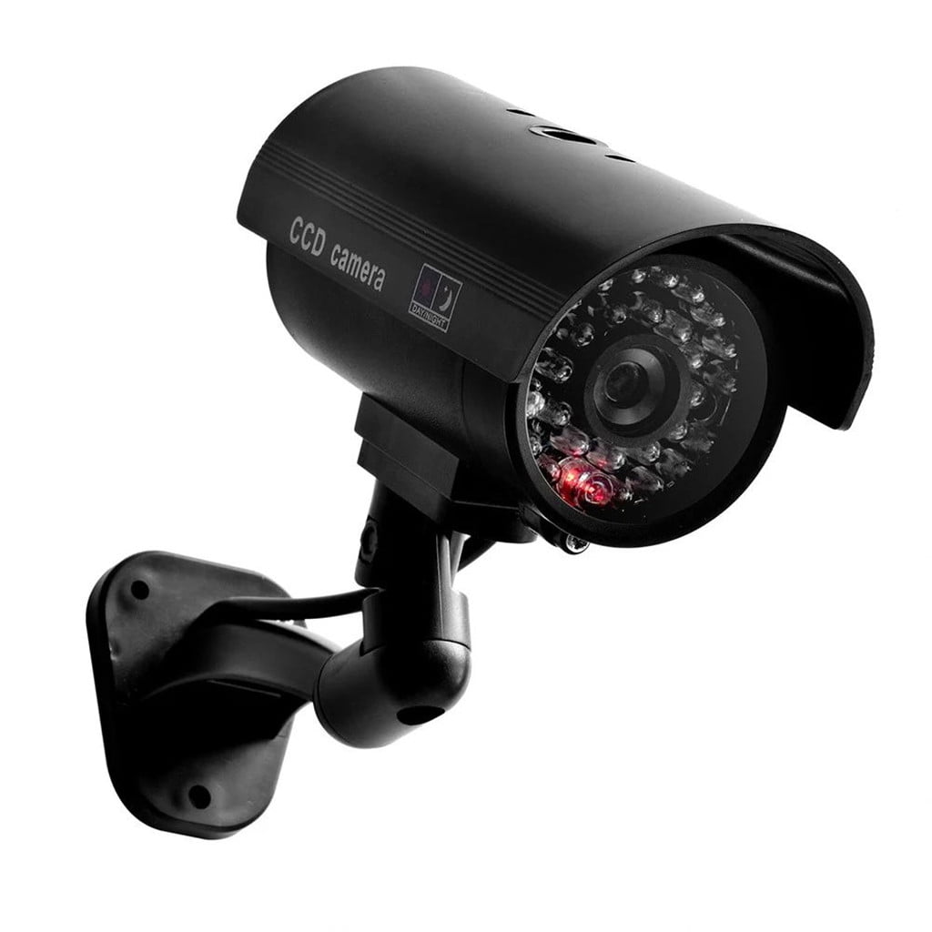 JWDX Office and Craft and Stationery Clearance! Fake Camera Simulation Waterproof Security Cctv Surveillance Camera, Surveillance Camera Cctv Camera Dummy Office and Stationery, include 1X Camera Black - Image 7