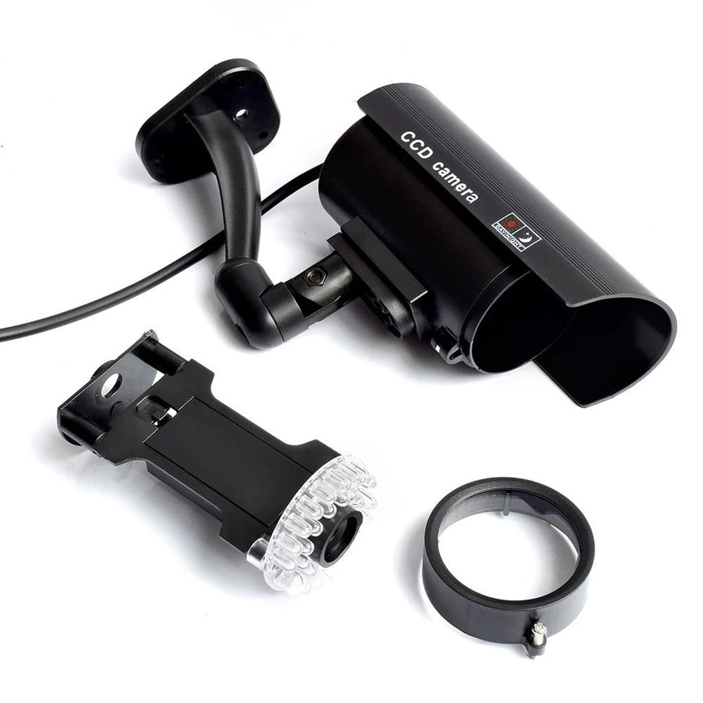 JWDX Office and Craft and Stationery Clearance! Fake Camera Simulation Waterproof Security Cctv Surveillance Camera, Surveillance Camera Cctv Camera Dummy Office and Stationery, include 1X Camera Black - Image 8