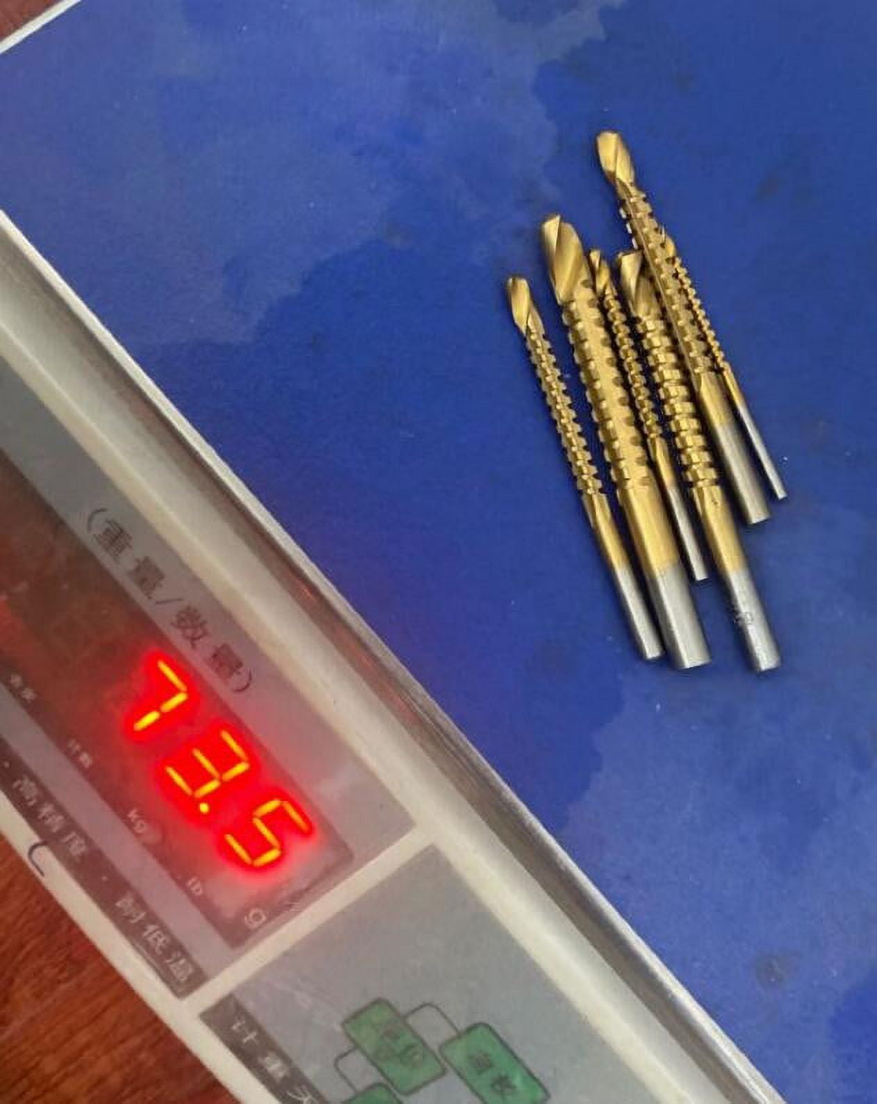 JWDX Drill Bit Clearance! Tool Woodworking Saw Spiral Drill Side Carpenter Bit Hole Cutting Cutting Tools and Home Improvement, include 1X Drill Bit Gold - Image 3