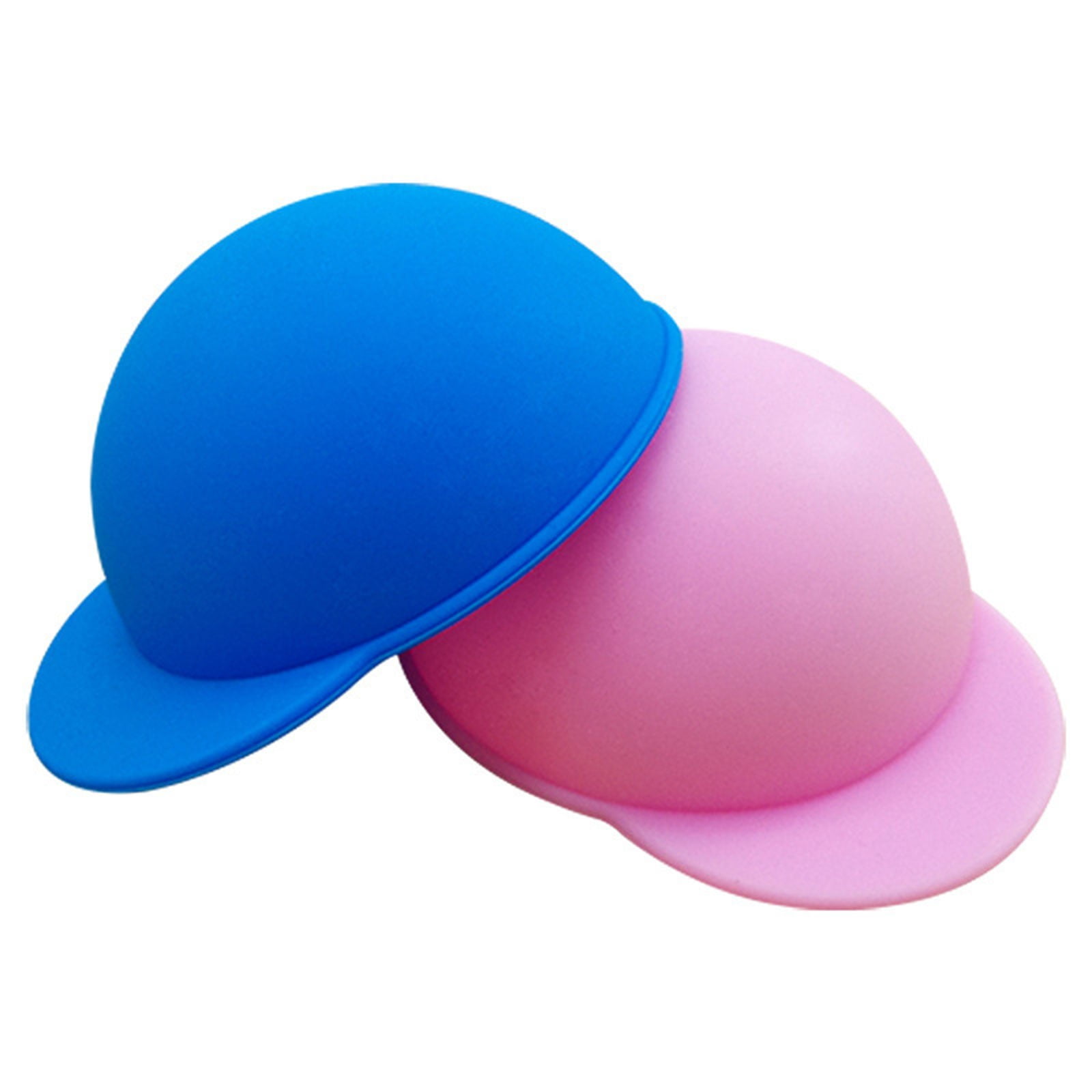 Clearance Back to School Supplies! JWDX Cute Can Hat Sealing Cover Cola Beer Preservation Cover Silicone Cup Cover Dustproof and Leakproof Coffee Color (Include: 1X Can Hat Sealing Cover) Blue - Image 4