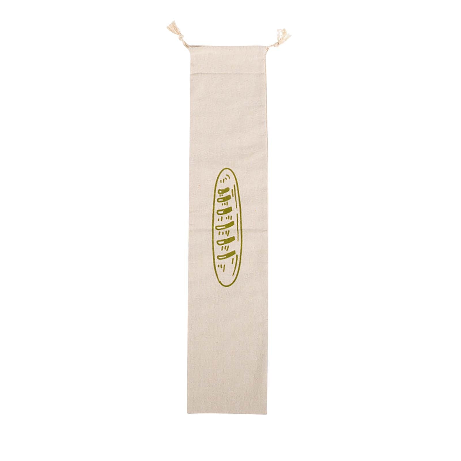Clearance School Supplies! JWDX Linen Bread Bag Reusable Bread Bag 1Pc, 1Pc Linen Bread Bag Reusable Bread Drawstring Bag Cotton Bread Bag (Include: 1Pc Bread Bag) Clearance Sale C - Image 1