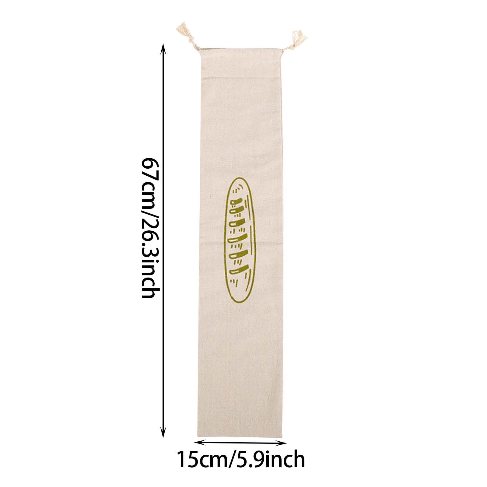 Clearance School Supplies! JWDX Linen Bread Bag Reusable Bread Bag 1Pc, 1Pc Linen Bread Bag Reusable Bread Drawstring Bag Cotton Bread Bag (Include: 1Pc Bread Bag) Clearance Sale C - Image 2