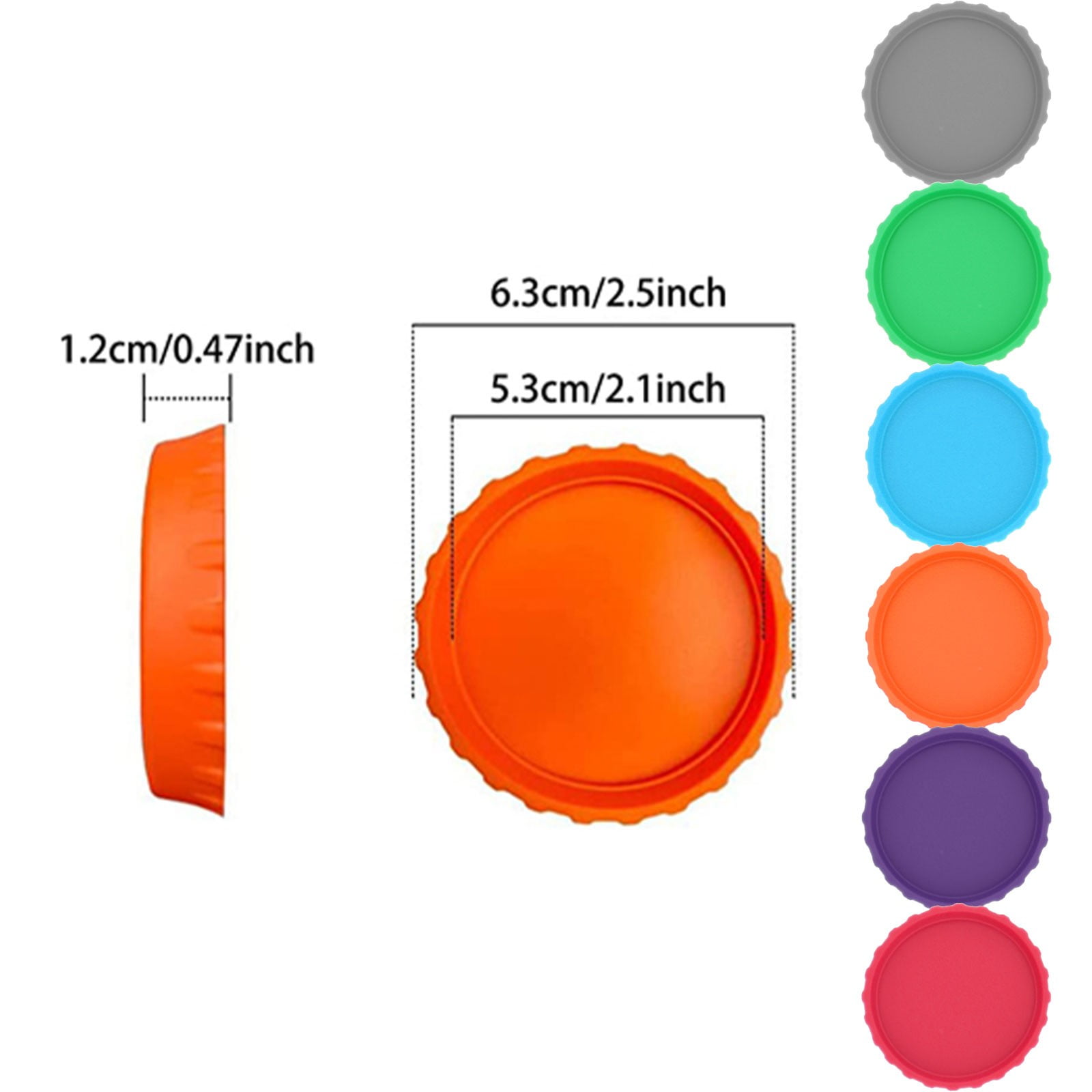 Clearance Back to School Supplies! JWDX Silicone Can Cover Soda Can Cover Cans Can Store Beer Beverages Silicone Leak-Proof Seal Green (Include: 1X Silicone Cover) Clearance Sale Red - Image 3