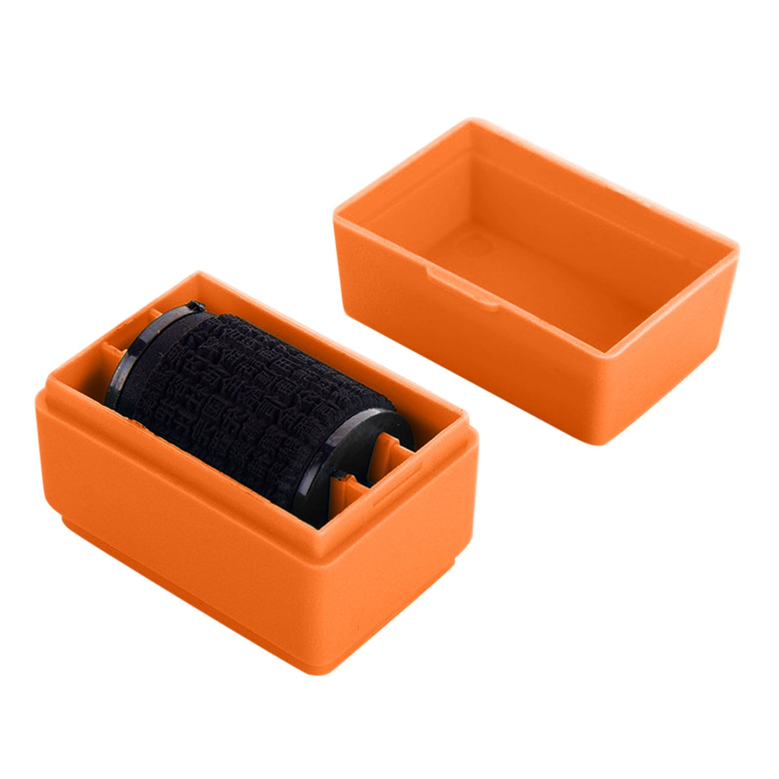 JWDX Office and Craft and Stationery Clearance! Confidential Seal Express Single Personal Information Privacy Random Code Alteration Roller Photosensitive Seal Applicator 2Ml Orange - Image 1