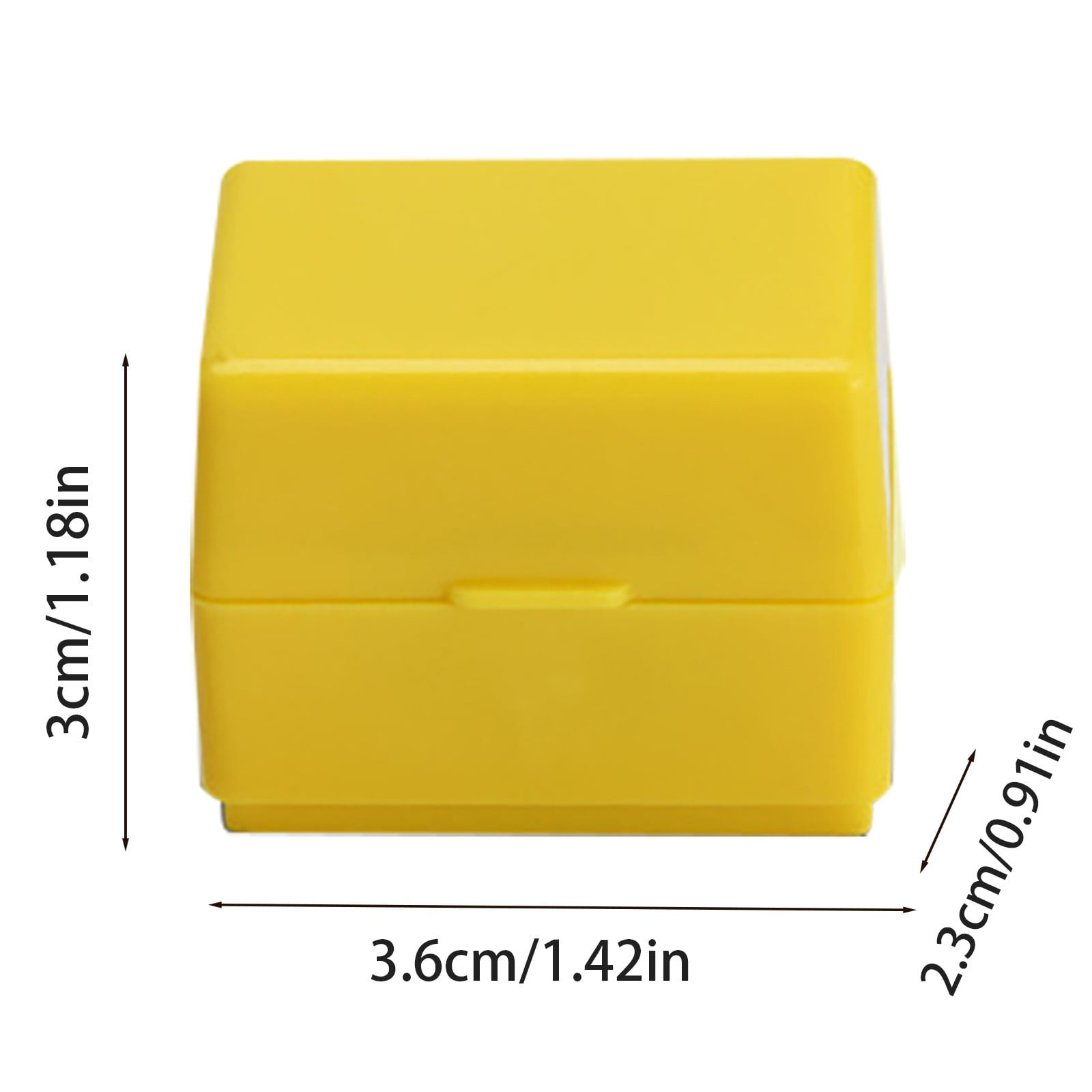 JWDX Office and Craft and Stationery Clearance! Confidential Seal Express Single Personal Information Privacy Random Code Alteration Roller Photosensitive Seal Applicator 2Ml Orange - Image 3
