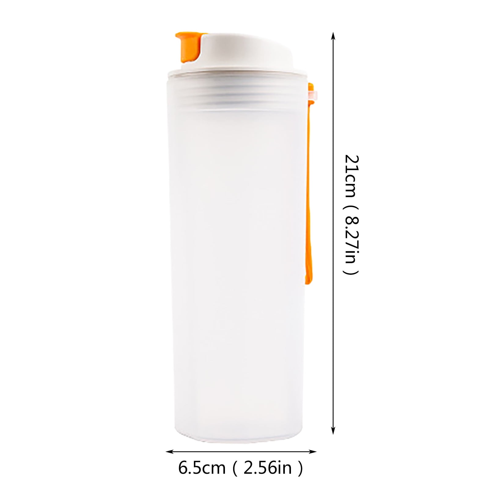 Clearance Back to School Supplies! JWDX 500Ml Single-Layer Plastic Cup Protein Powder Shake Cup Milkshake Cup Sports Fitness Water Cup Green (Include: 1X Water Cup) Clearance Sale Green - Image 3
