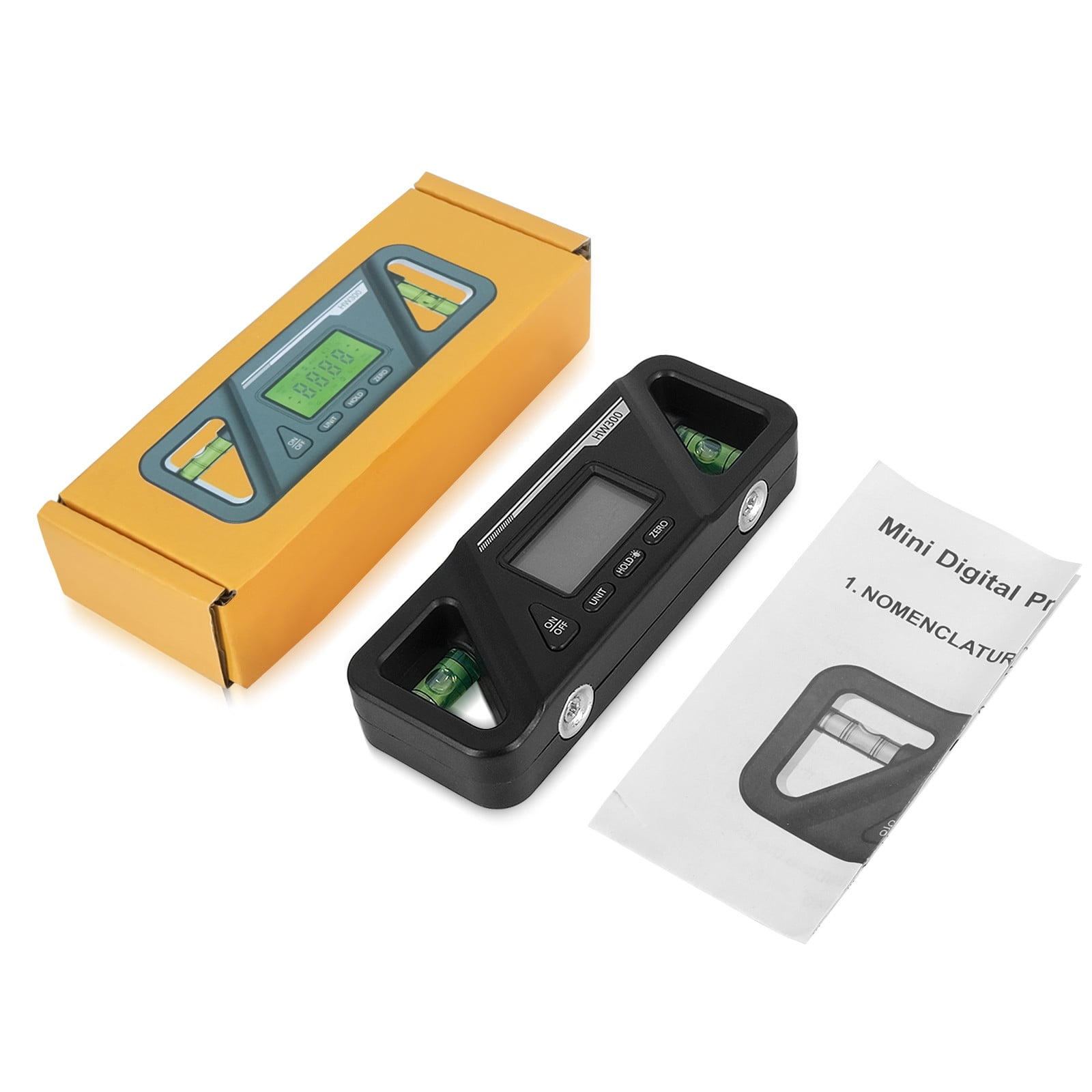 Clearance School Supplies for Teachers and Kids, Classroom Supplies! JWDX Digital Protractor Inclinometer Level Black - Image 5