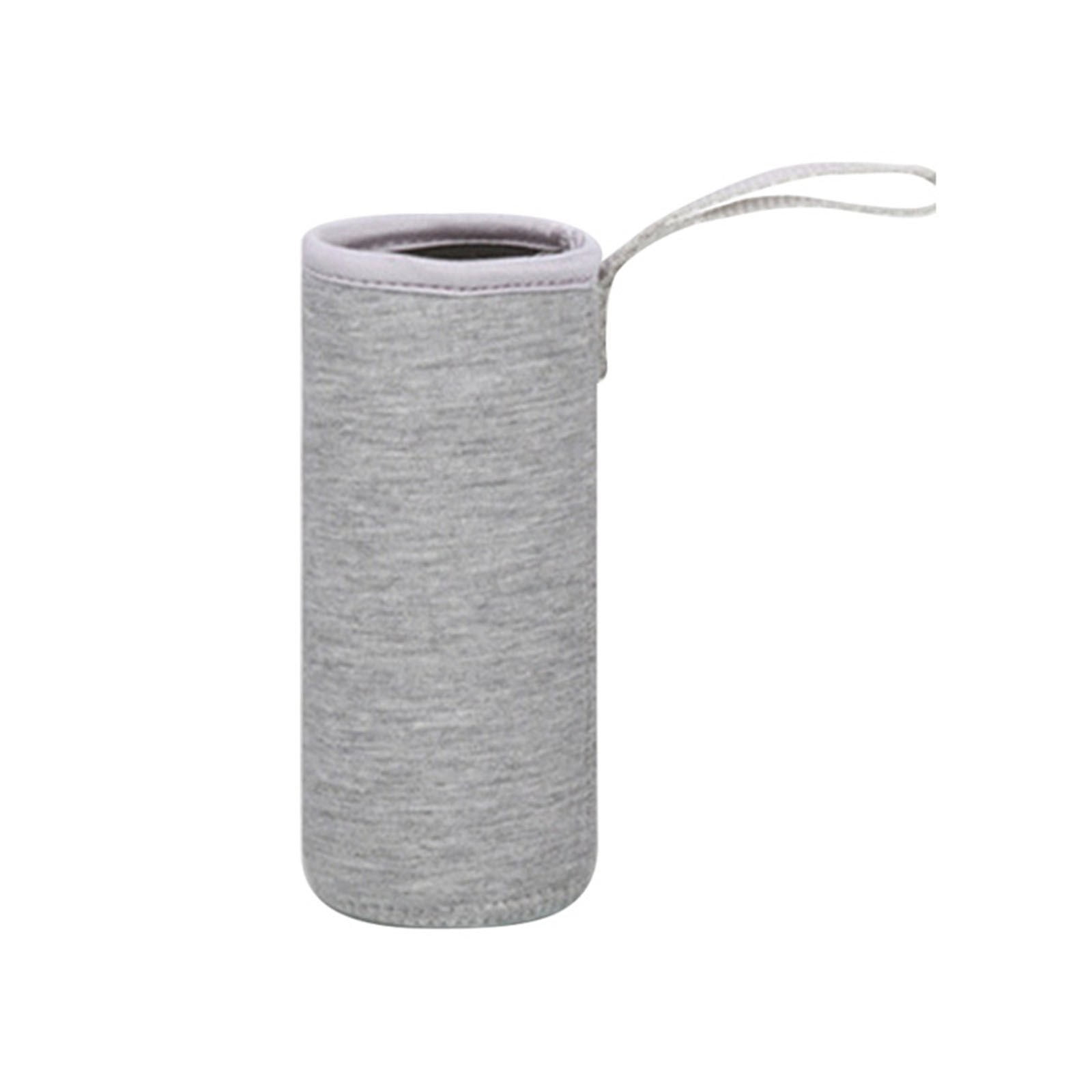 Clearance School Supplies! JWDX Cup Holder Grey, Neoprene Insulated Collapsible Drink Bottle Covers Multi Color (Include: 1*Cup Holder) Clearance Sale Grey - Image 1