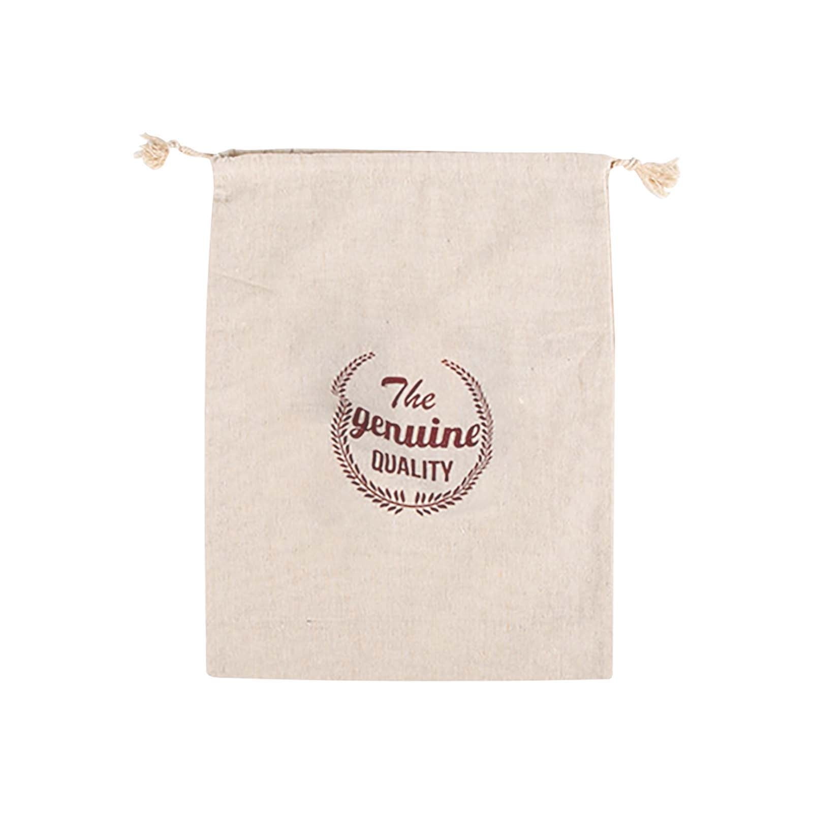 Clearance School Supplies! JWDX Linen Bread Bag Reusable Bread Bag 1Pc, 1Pc Linen Bread Bag Reusable Bread Drawstring Bag Cotton Bread Bag (Include: 1Pc Bread Bag) Clearance Sale B - Image 1