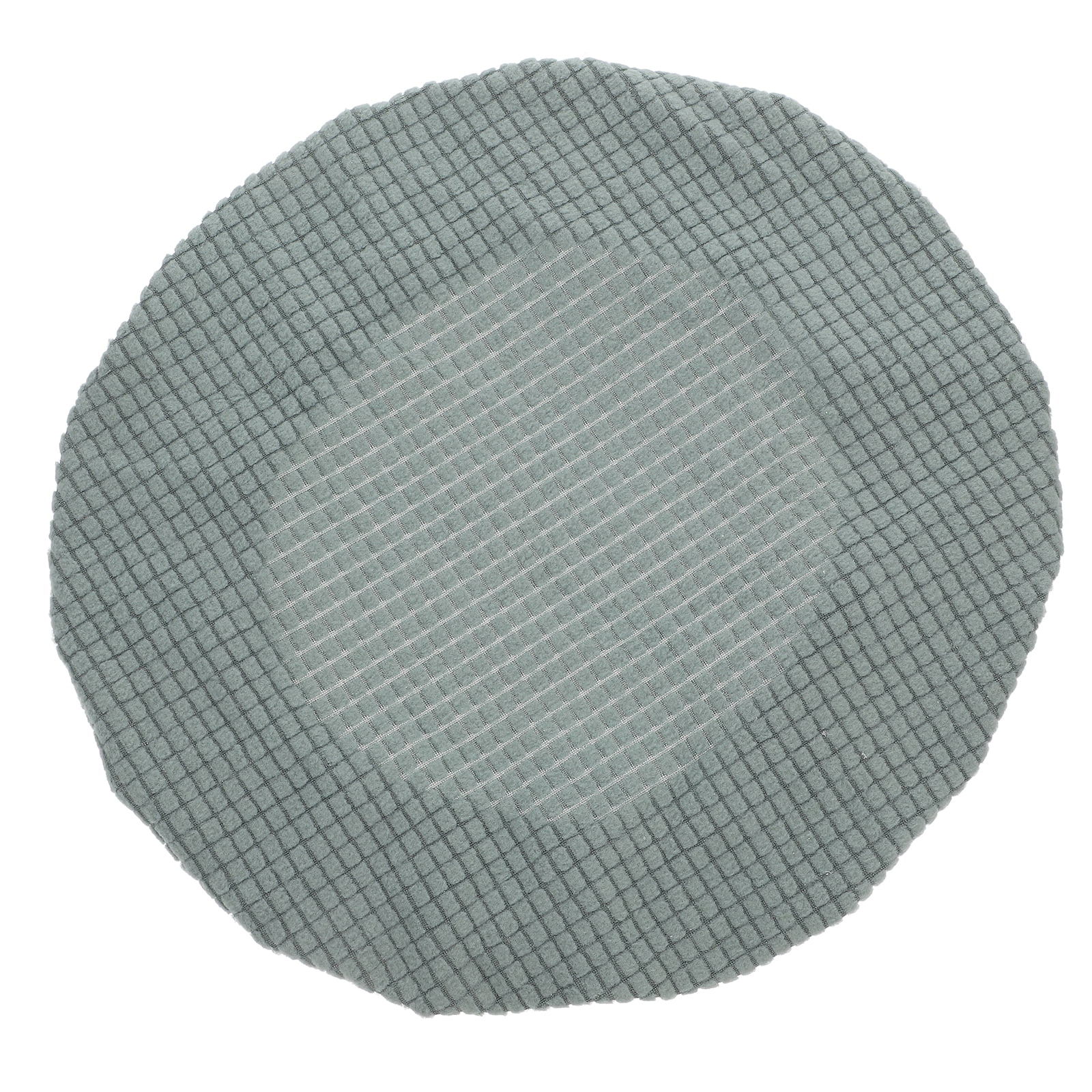 Ortofally Bar Stool Covers Stretchy Round Chair Covers Slipcover Washable Stool Cushion Elastic Bar Chair Covers Grey 1.60X1.50X1.50CM Green - Image 1