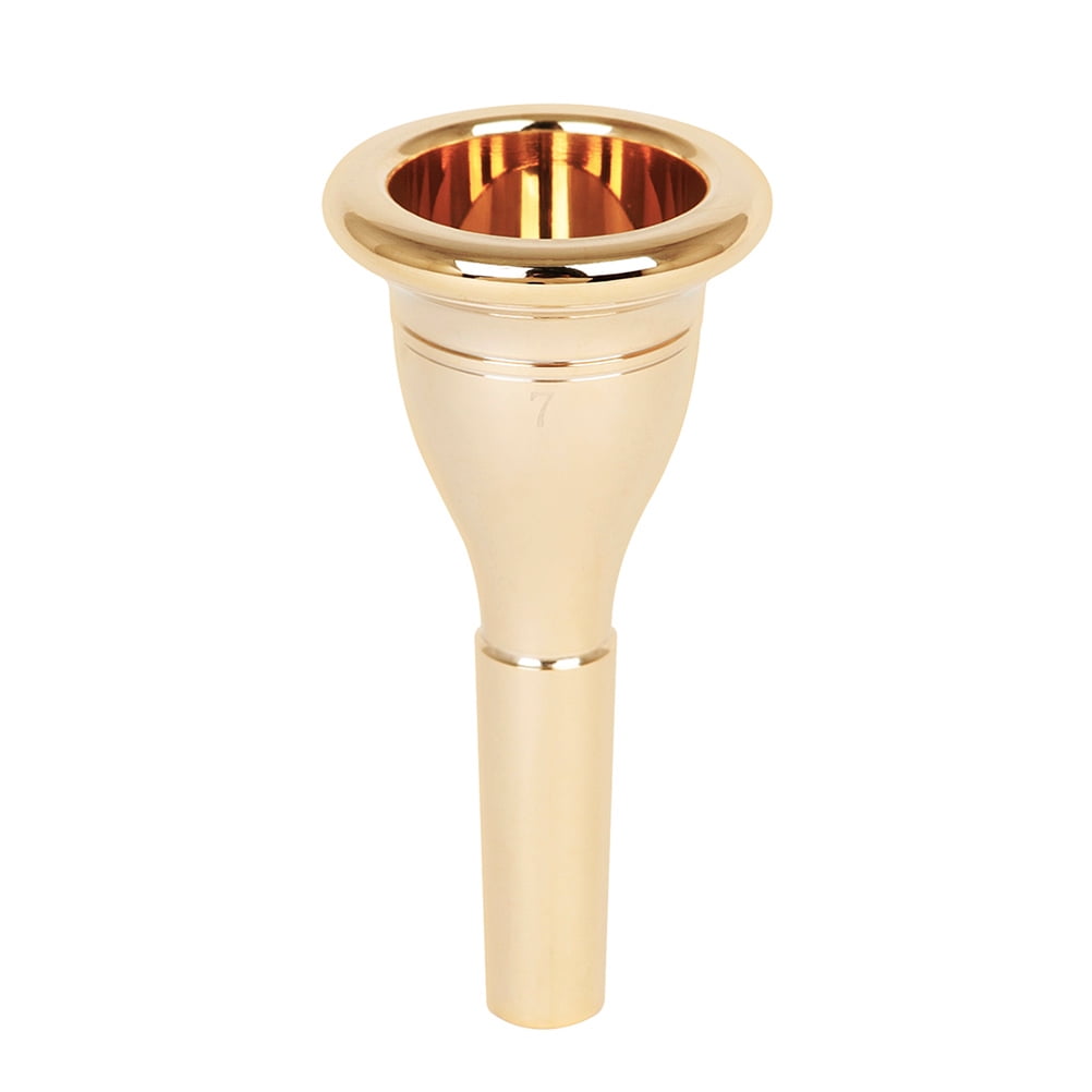 Ortofally Tuba Brass Tuba Great Gift for Tuba Replacement Tuba Parts 13. 3mm Musical Instrument Tuba Accessory 17.60X15.30X5.00CM Golden - Image 1