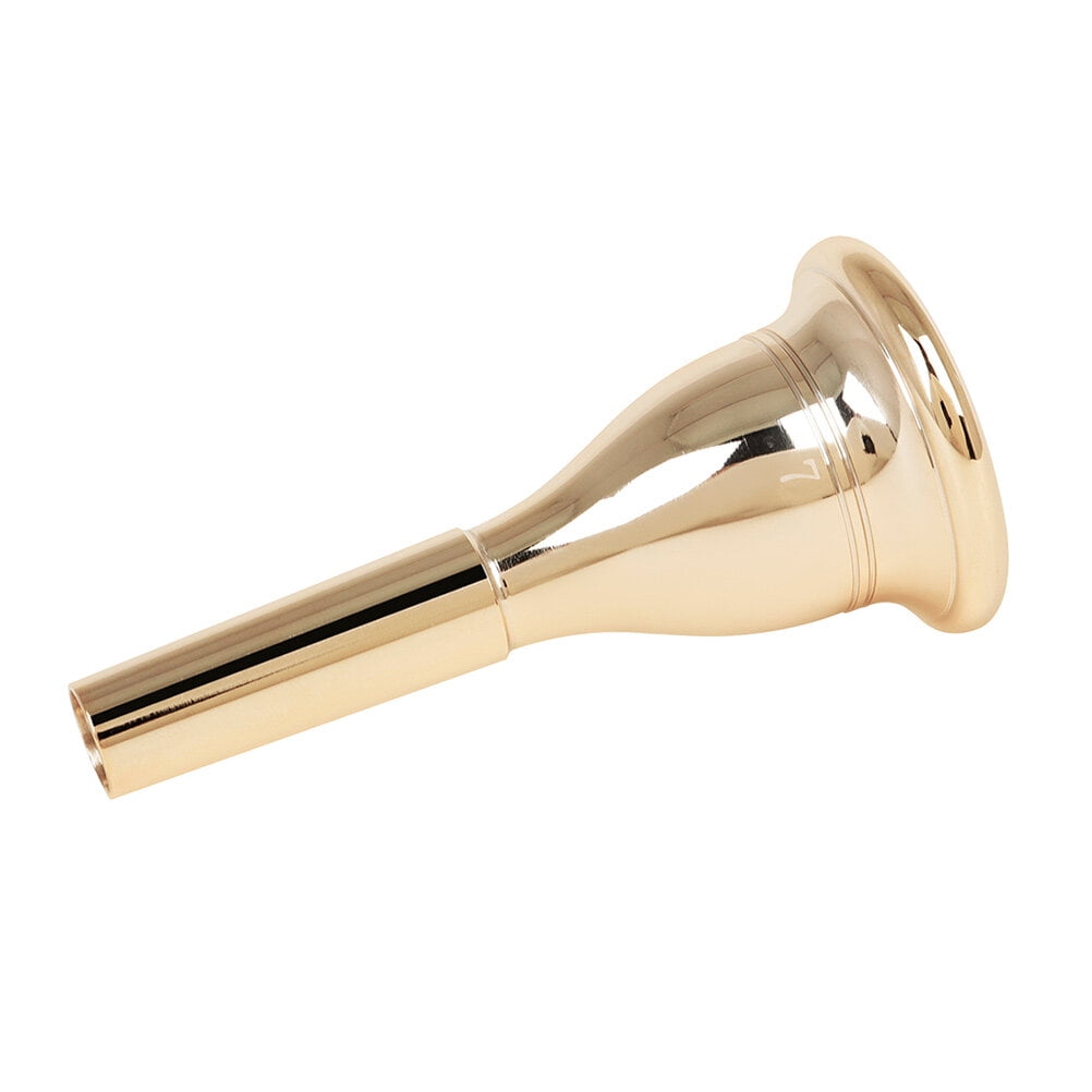 Ortofally Tuba Brass Tuba Great Gift for Tuba Replacement Tuba Parts 13. 3mm Musical Instrument Tuba Accessory 17.60X15.30X5.00CM Golden - Image 2