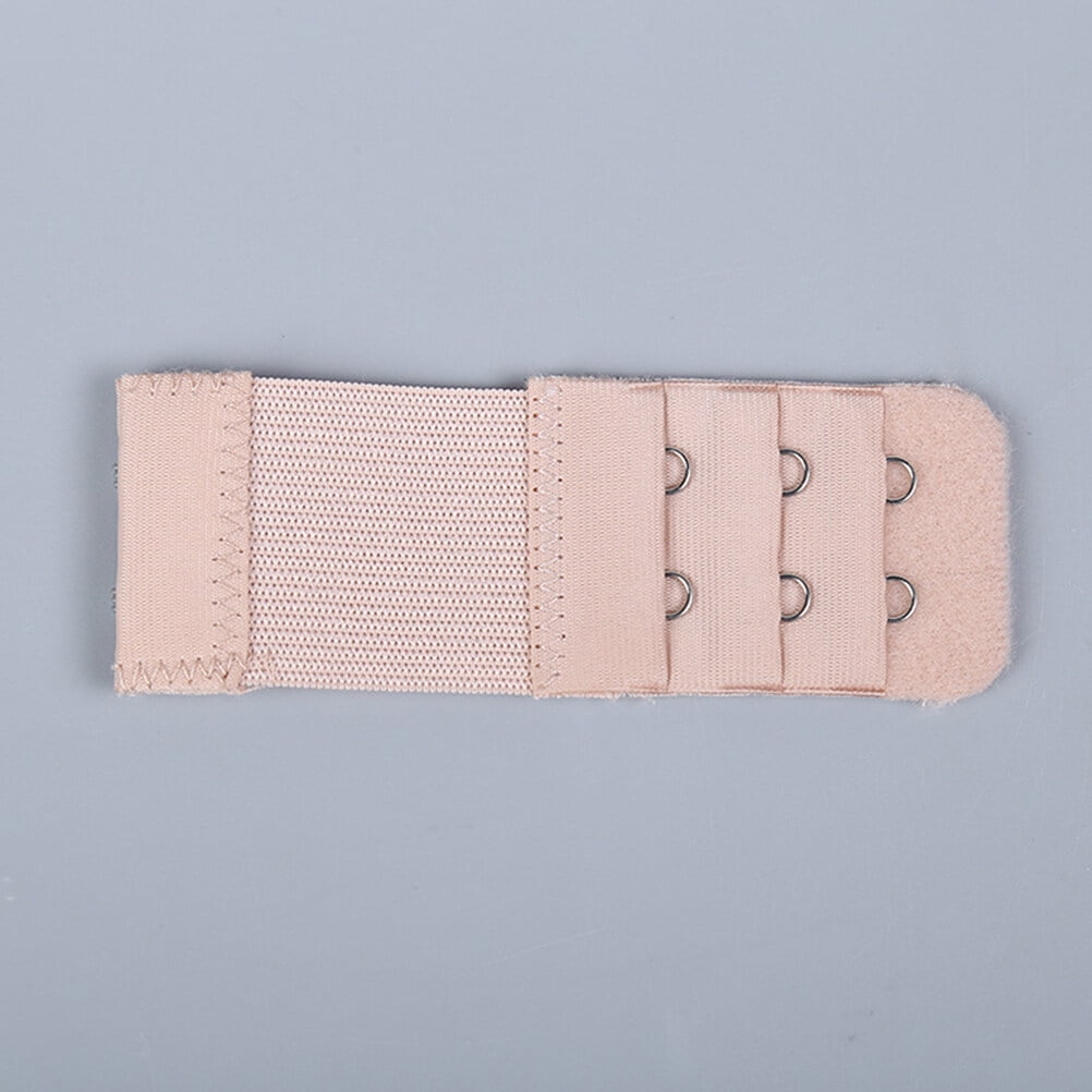 SWETRACE Bra Extension Buckle Polyester 6Pcs 3In Size 3 Beige - Image 5