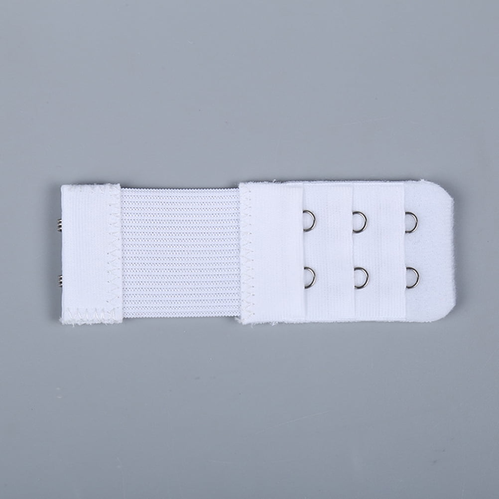 SWETRACE Bra Extension Buckle Polyester 6Pcs 3In Size 4 White - Image 7