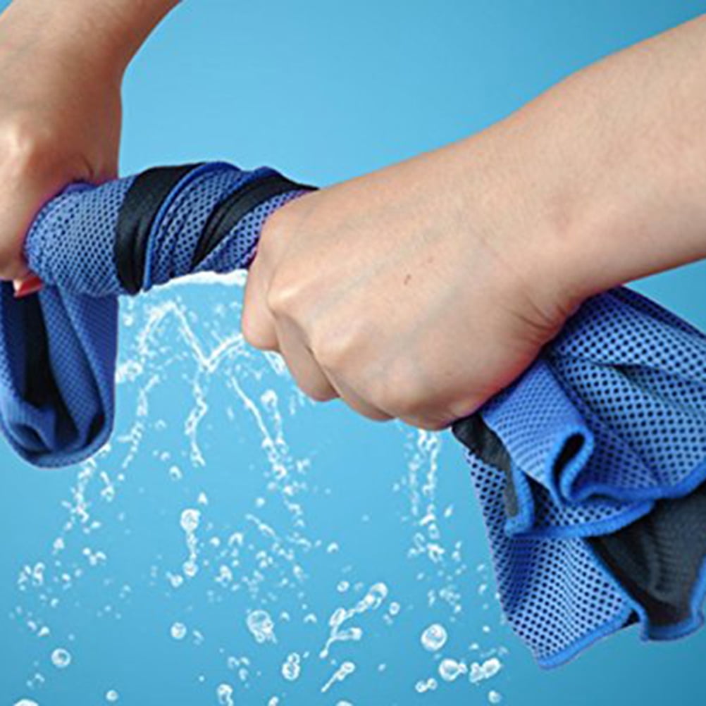 SWETRACE Instant Cooling Towel for Neck Fever Relief 1Set 100.00X30.00X0.20CM Grey - Image 6