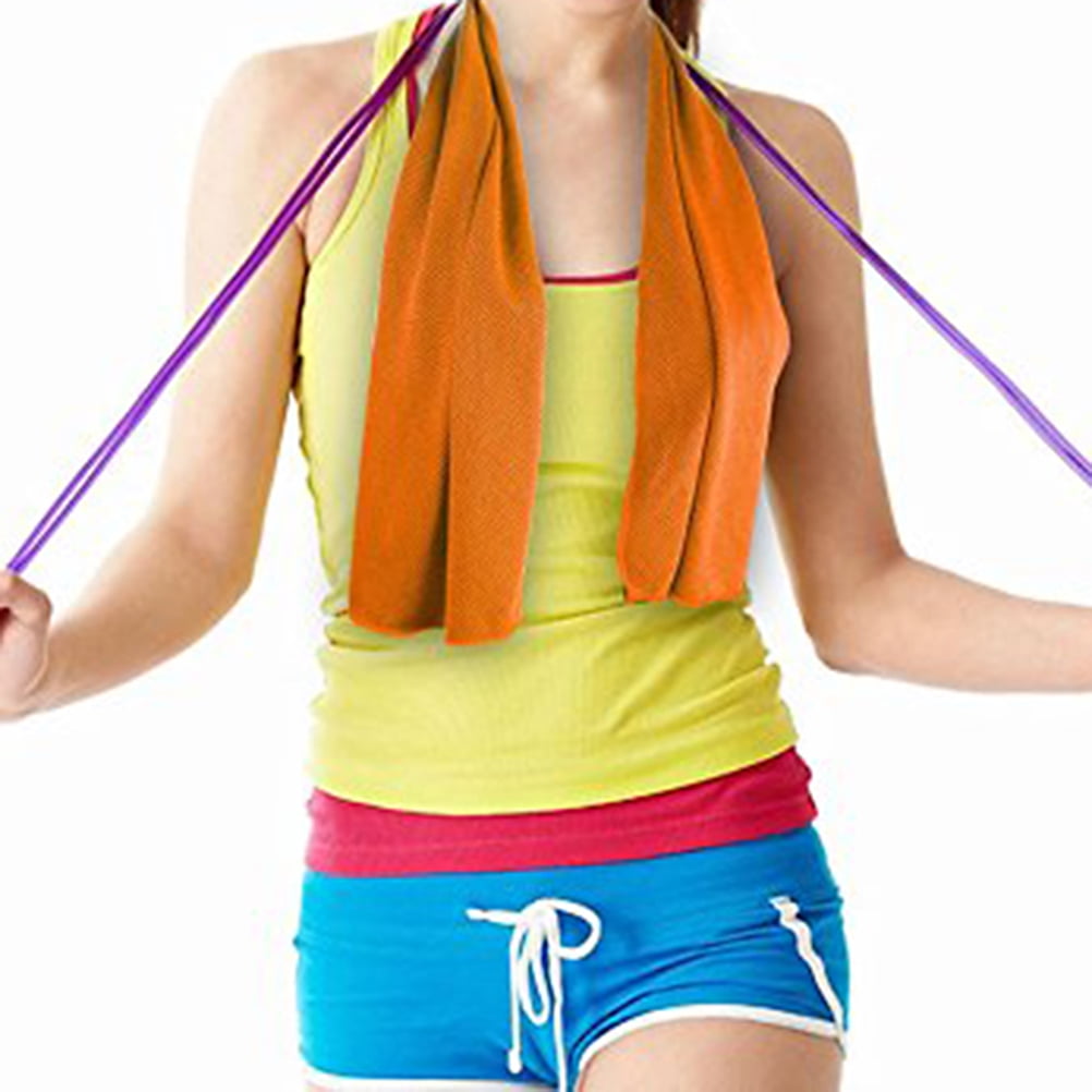 SWETRACE Instant Cooling Towel for Neck Fever Relief 1Set 100.00X30.00X0.20CM Grey - Image 8