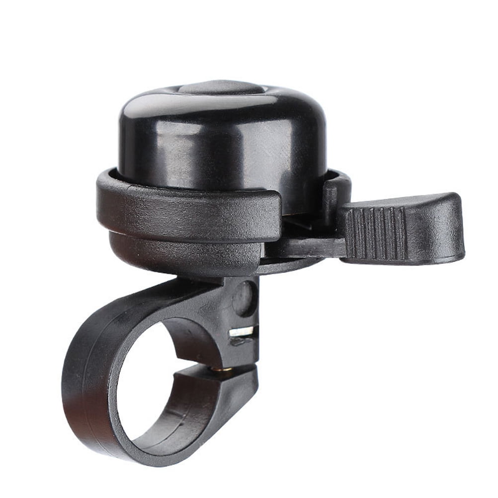 SWETRACE Cycling Handlebar Bell Plastic Clear Sound For Bicycle Riding 1Set 4.00X4.00X6.00CM Black - Image 1