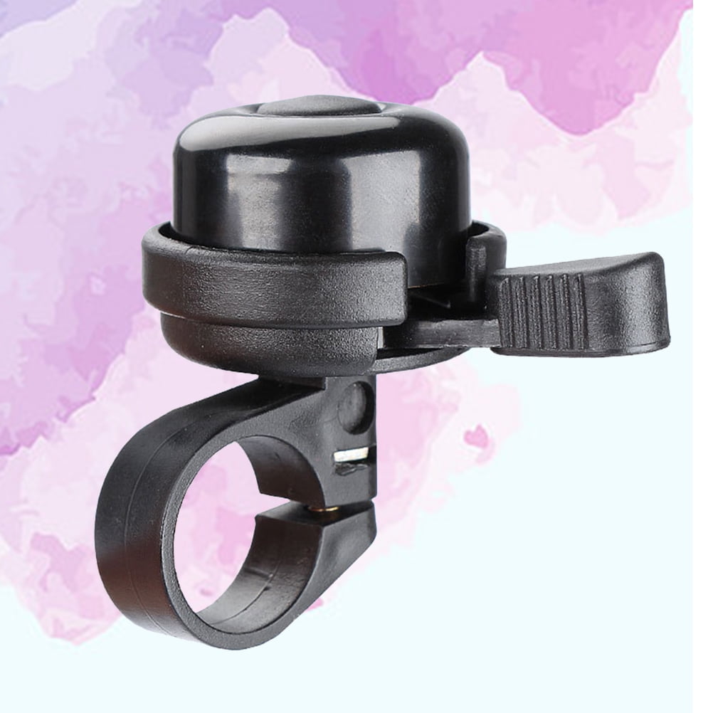 SWETRACE Cycling Handlebar Bell Plastic Clear Sound For Bicycle Riding 1Set 4.00X4.00X6.00CM Black - Image 4