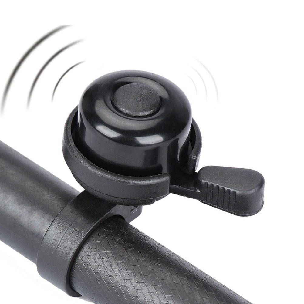 SWETRACE Cycling Handlebar Bell Plastic Clear Sound For Bicycle Riding 1Set 4.00X4.00X6.00CM Black - Image 5