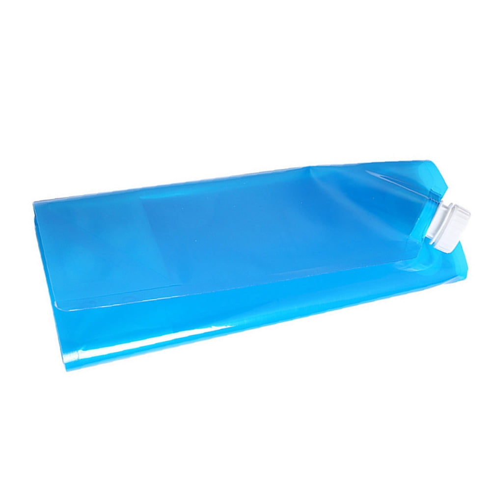 SWETRACE Folding Water Storage Bag Blue Hiking Storage Container 1Pack 32.70X30.50X2.00CM Blue - Image 4
