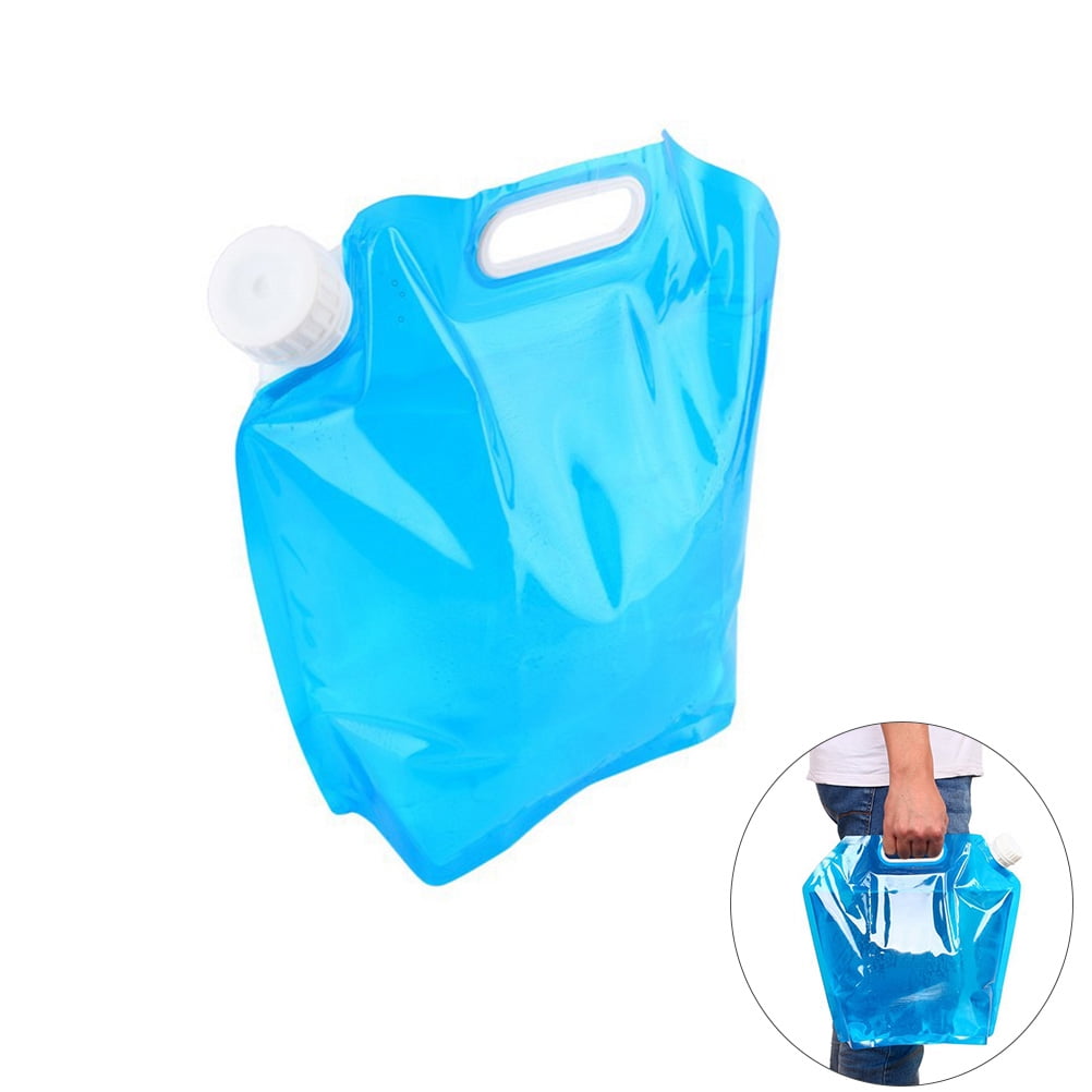 SWETRACE Folding Water Storage Bag Blue Hiking Storage Container 1Pack 40.80X31.00X0.20CM Blue - Image 3